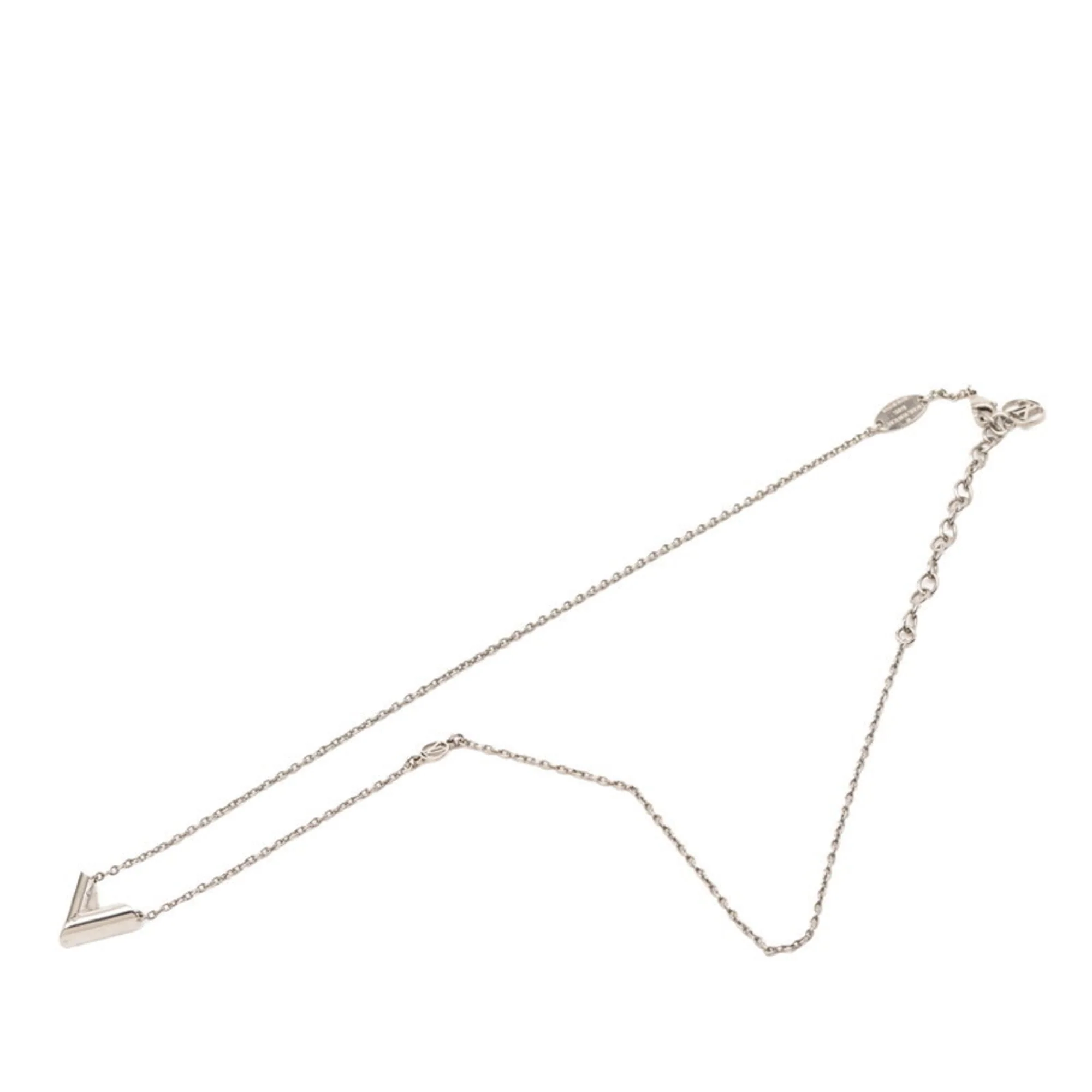 Pendant Necklace Silver Metal - Image 3