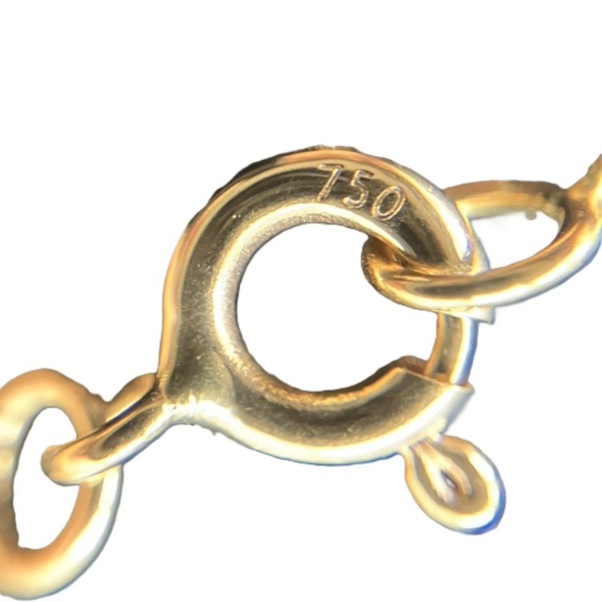 Volt One Pendant Necklace 18K Yellow Gold Mini - Image 8