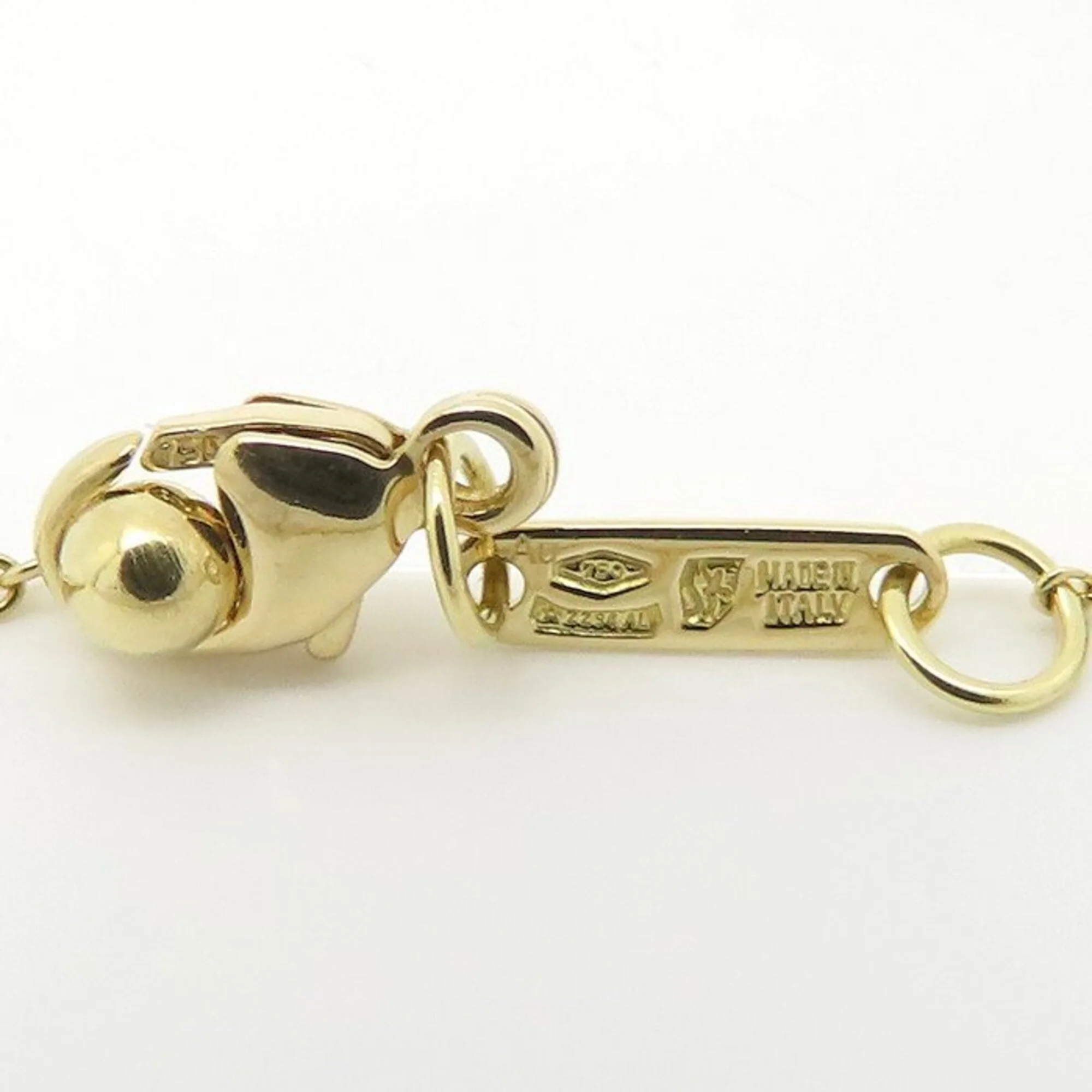 Gancini Pendant Necklace 18K Yellow Gold - Image 6