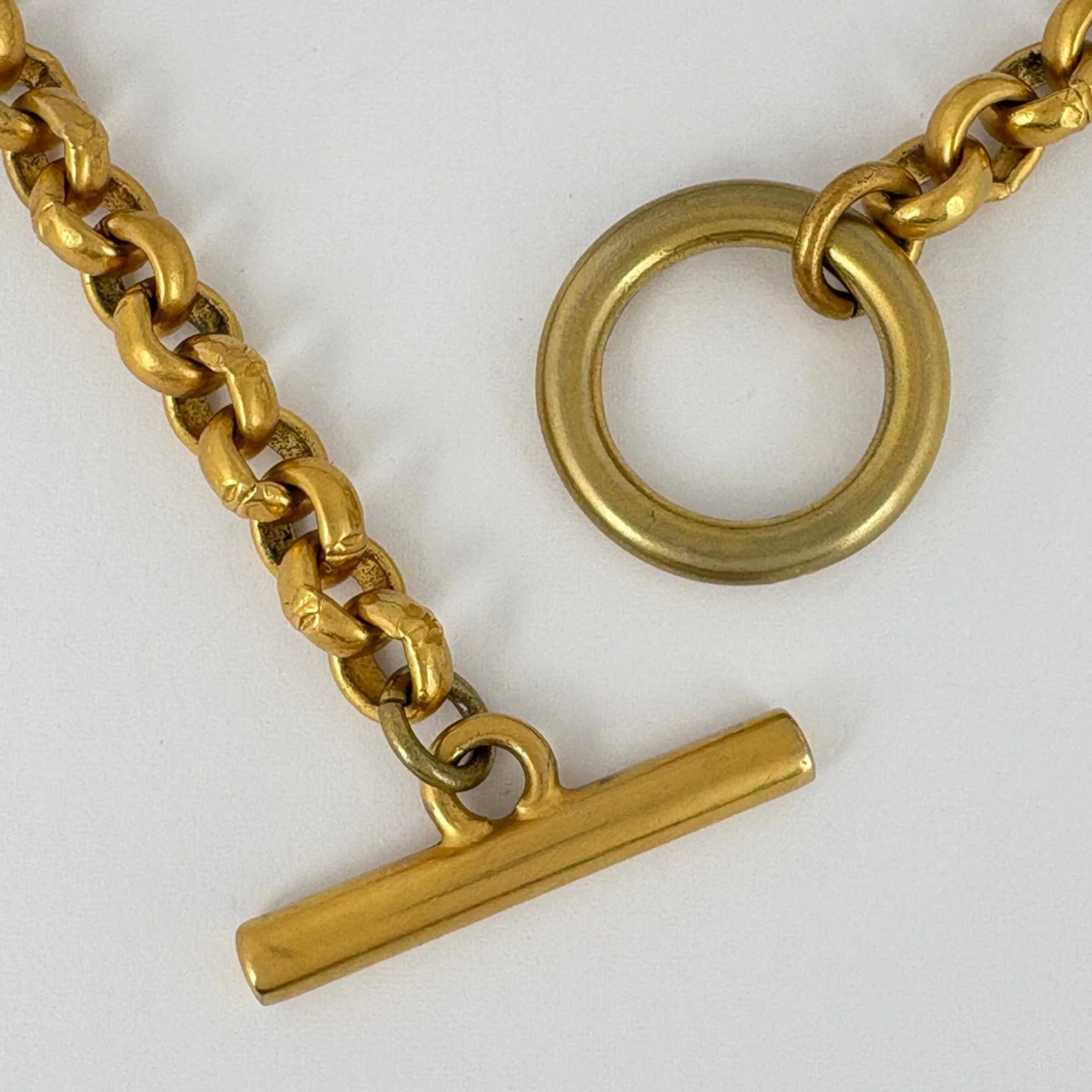 Penguin And Sea Lion Motif Pendant Necklace Gold - Image 3