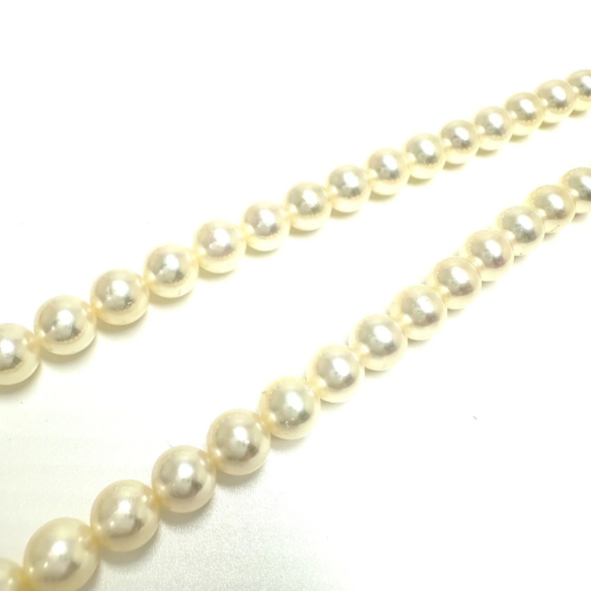 Pendant Necklace With White Pearl 7.0mm 40cm - Image 5