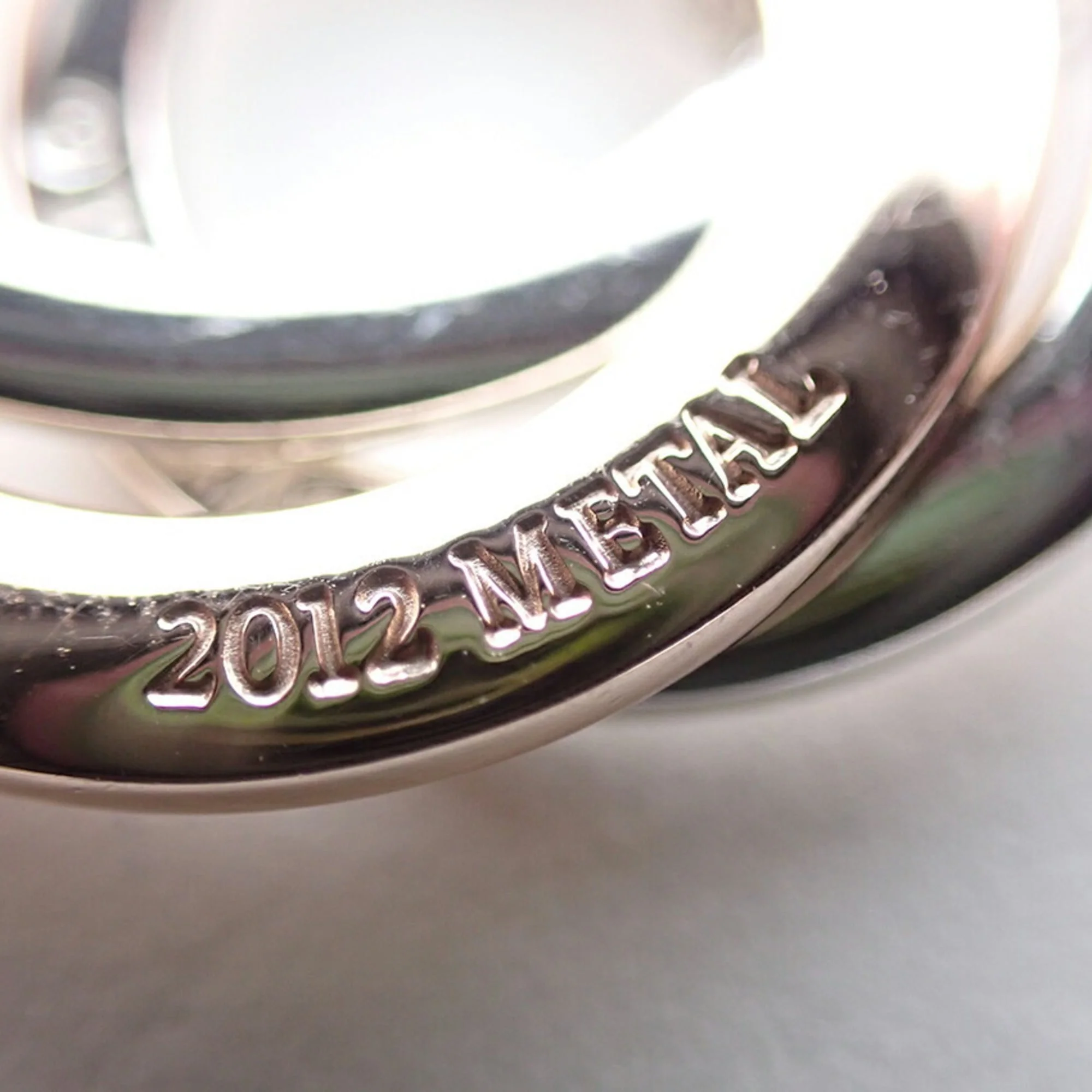 1837 Interlocking Circle Pendant Necklace Sterling Silver - Image 9