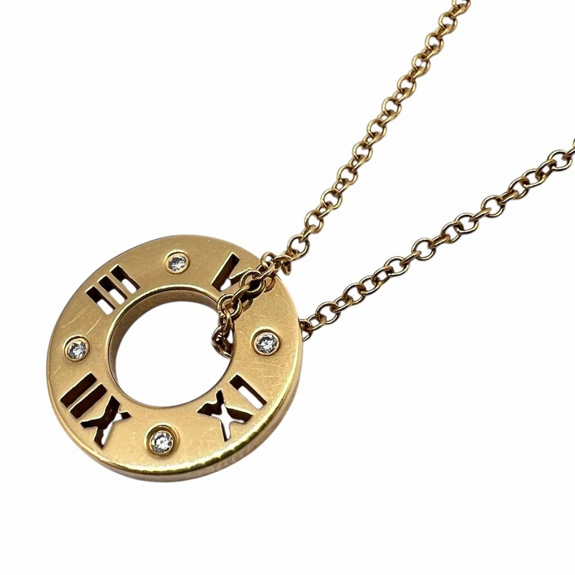 Atlas Pendant Necklace 18K Rose Gold