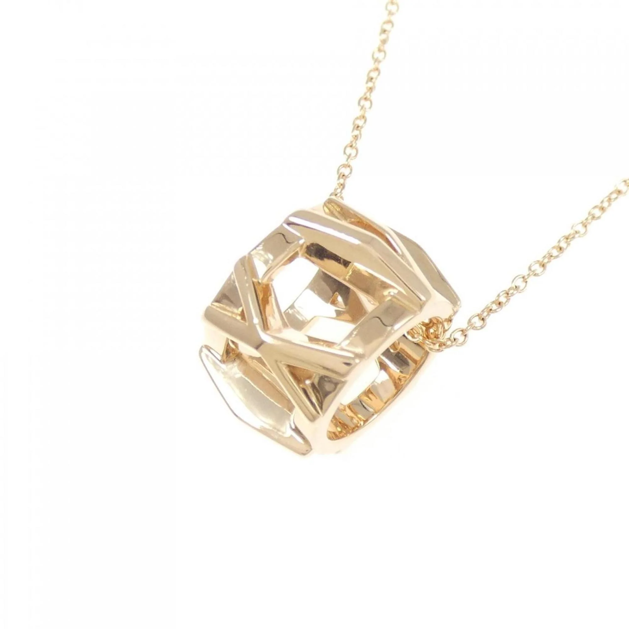 Atlas Pendant Necklace 18K Rose Gold - Image 3