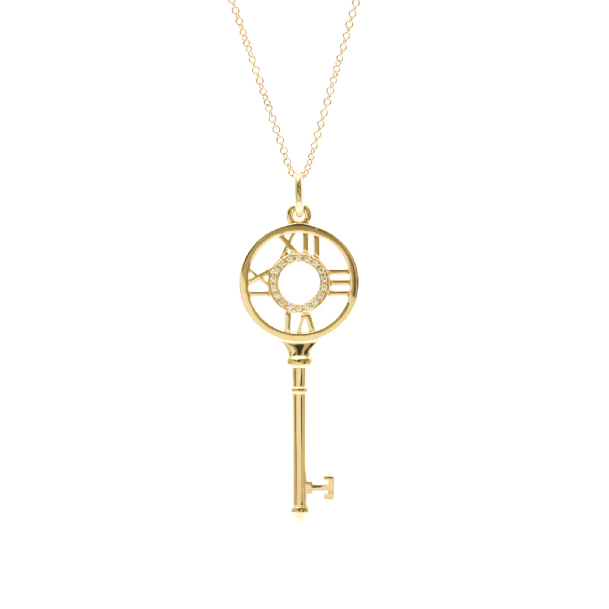 Atlas Pendant Necklace 18K Rose Gold