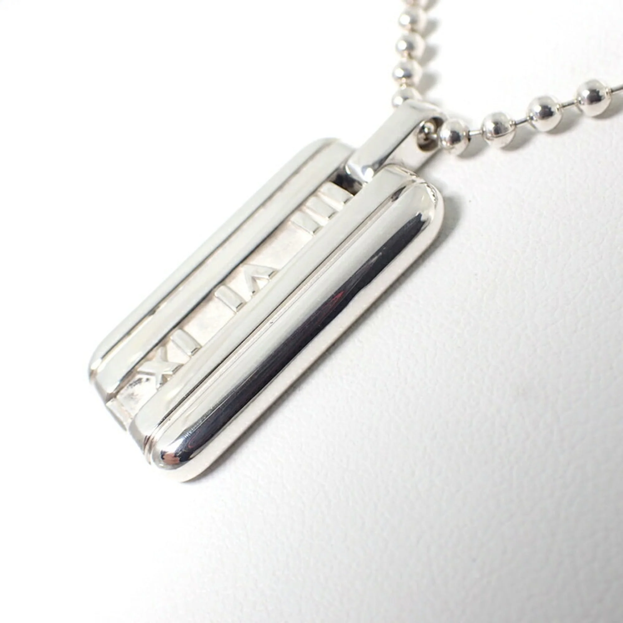 Atlas Pendant Necklace Sterling Silver - Image 6