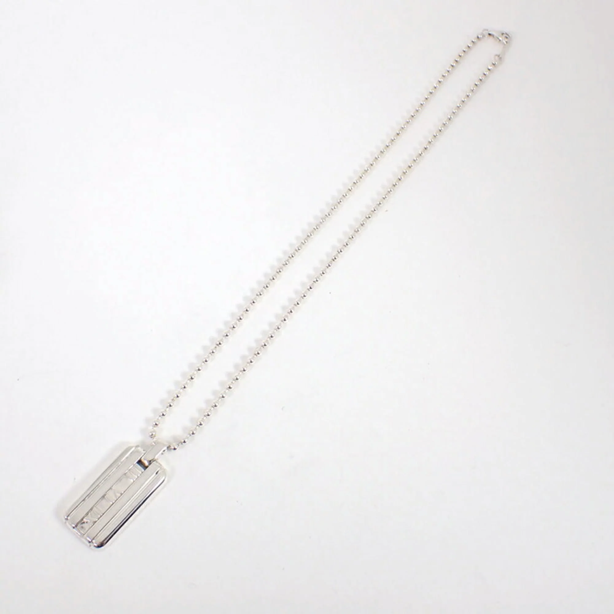 Atlas Pendant Necklace Sterling Silver - Image 7