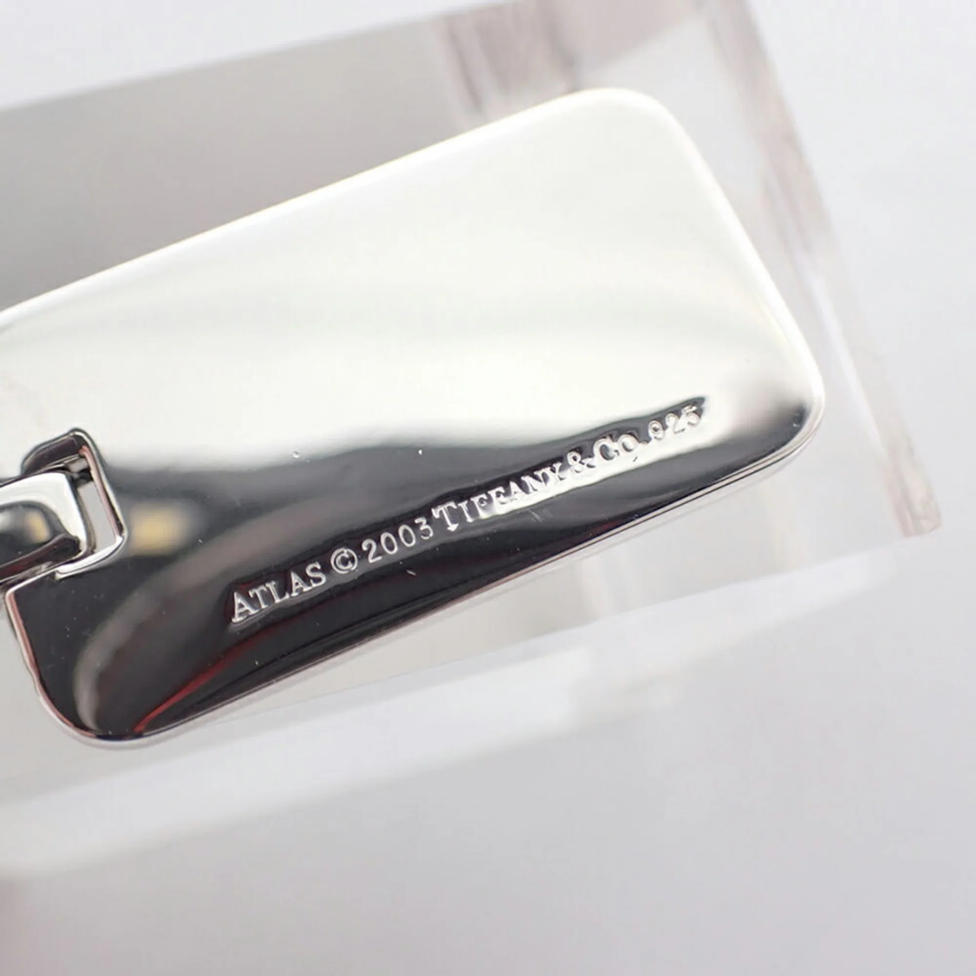 Atlas Pendant Necklace Sterling Silver - Image 9