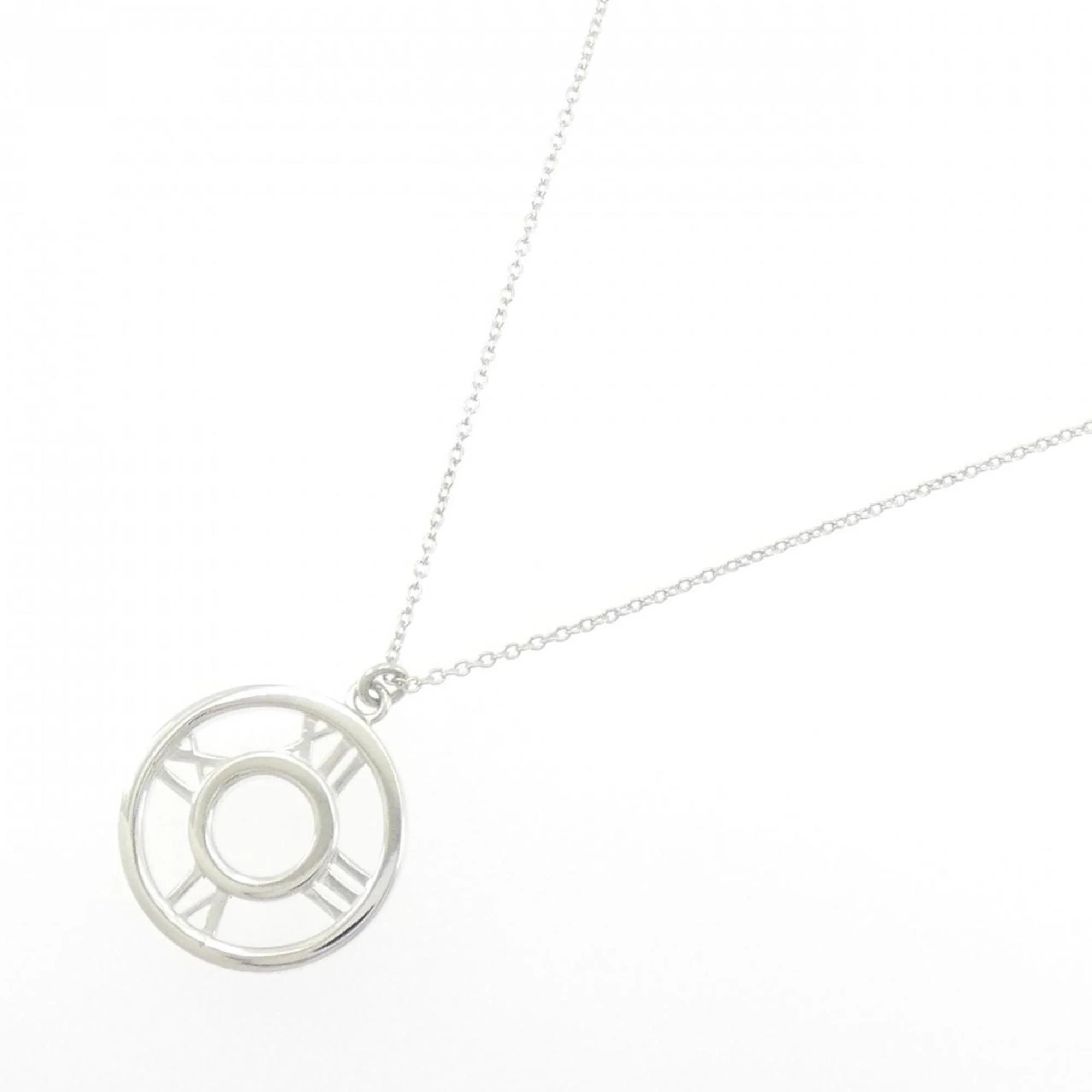 Atlas Pendant Necklace Sterling Silver - Image 2