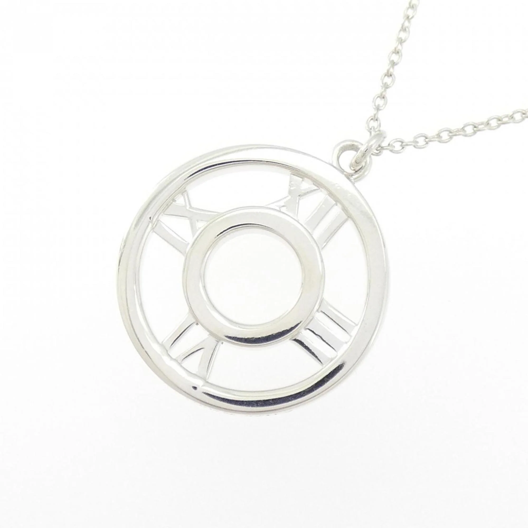 Atlas Pendant Necklace Sterling Silver - Image 3