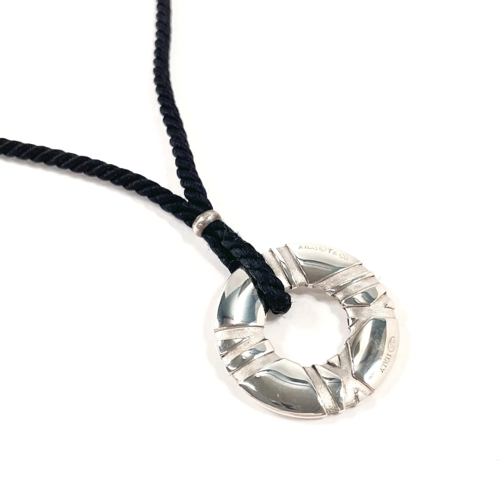 Atlas Pendant Necklace Sterling Silver - Image 2