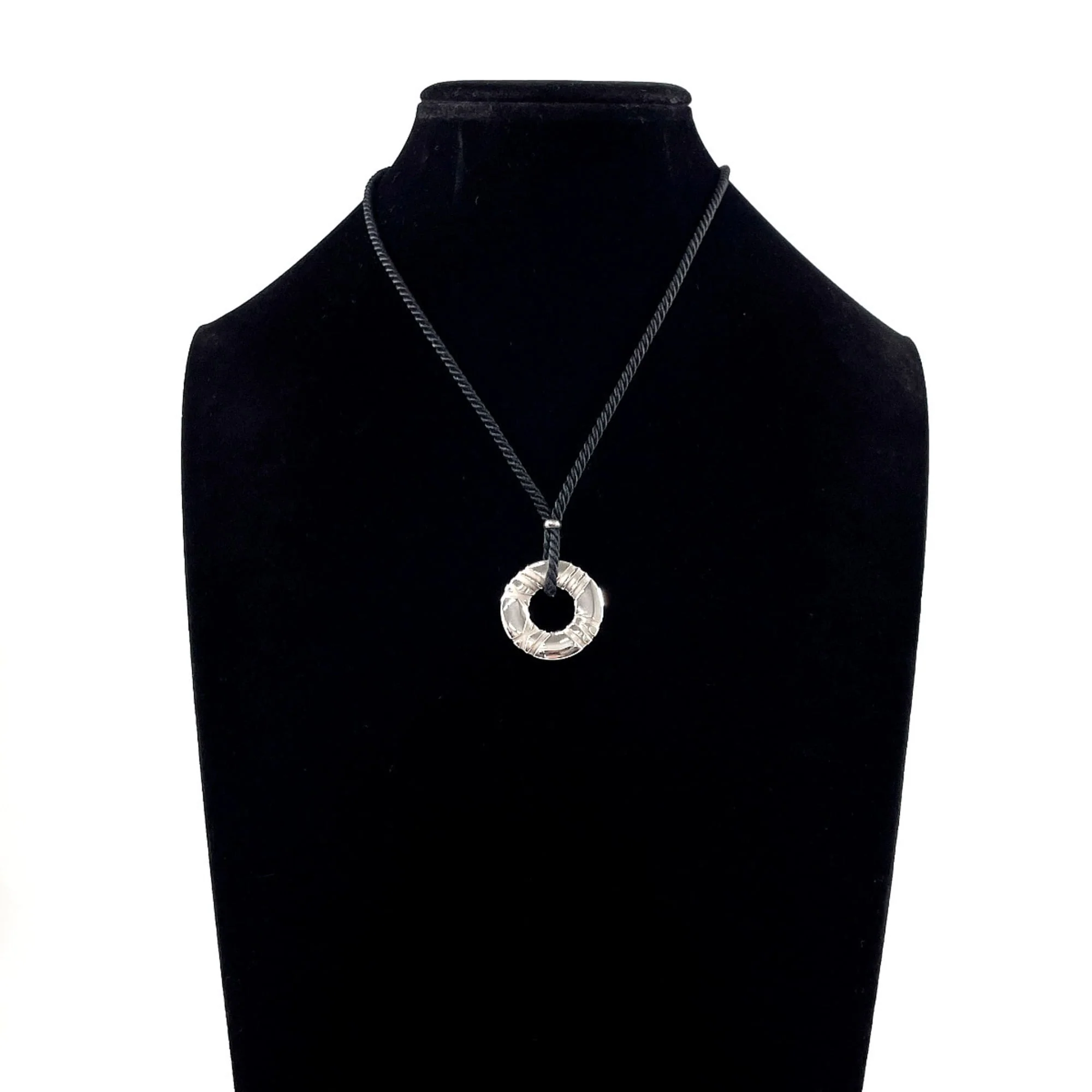 Atlas Pendant Necklace Sterling Silver - Image 6