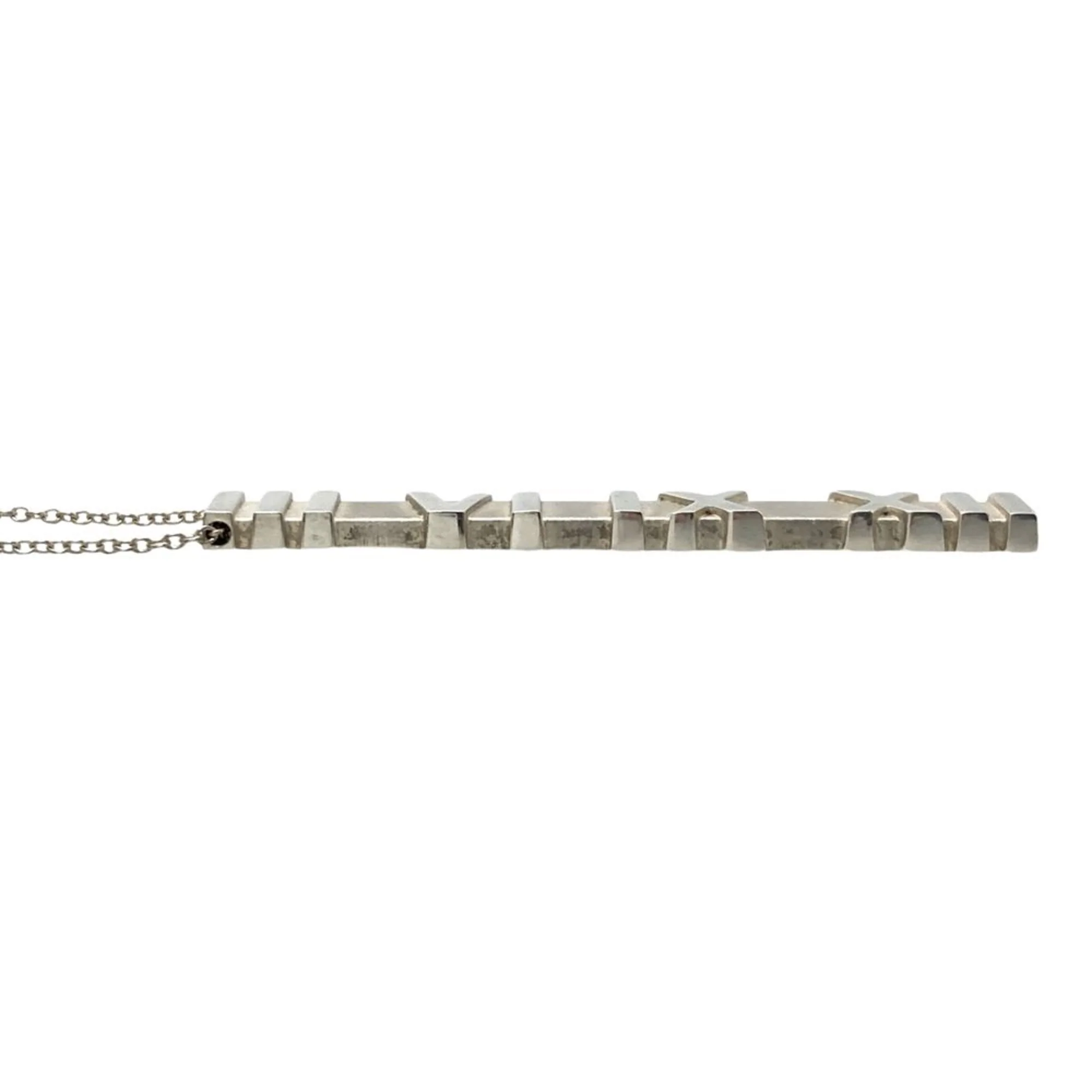 Atlas Pendant Necklace Sterling Silver - Image 4