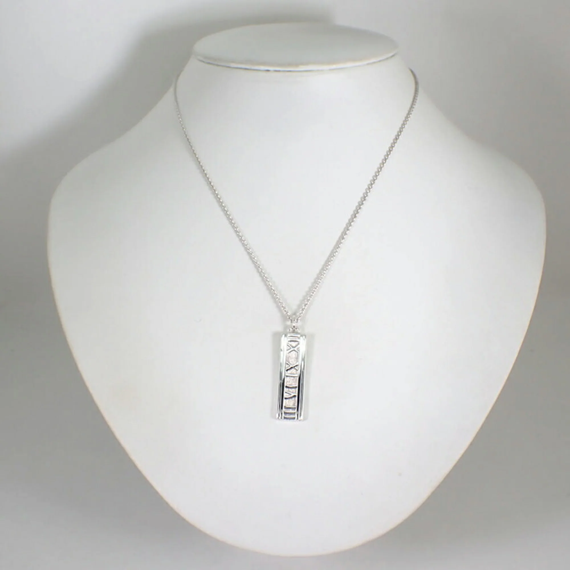 Atlas Pendant Necklace Sterling Silver - Image 3