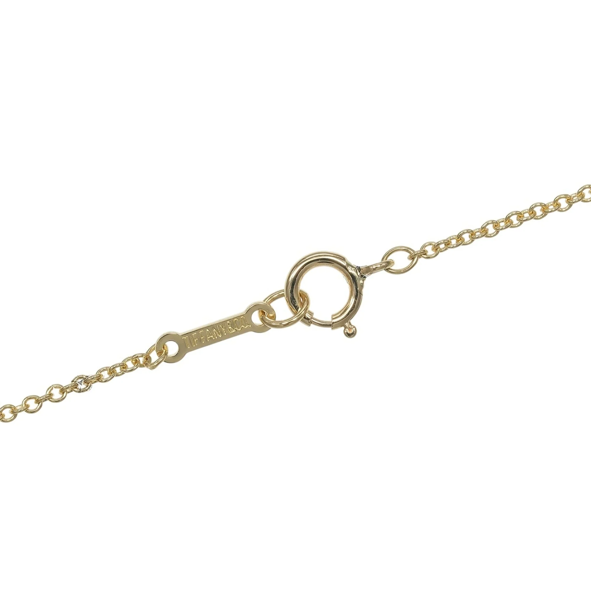 Bean Pendant Necklace 18K Yellow Gold 18.67mm - Image 4