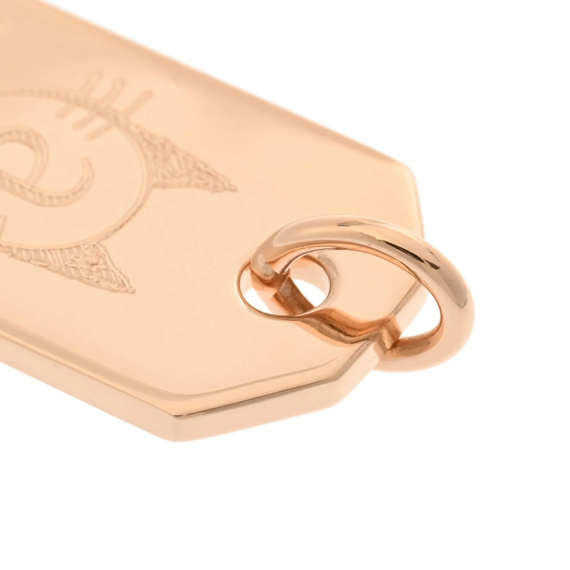 Charm 18K Yellow Gold Pendant Top - Image 8