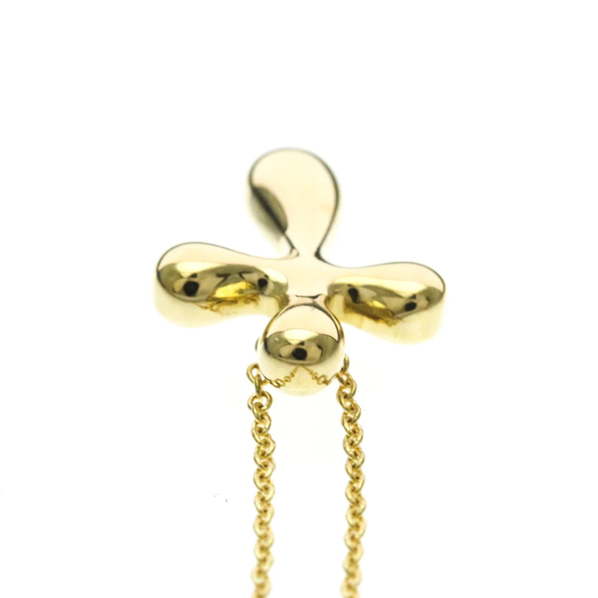 Cross Pendant Necklace 18K Yellow Gold - Image 6