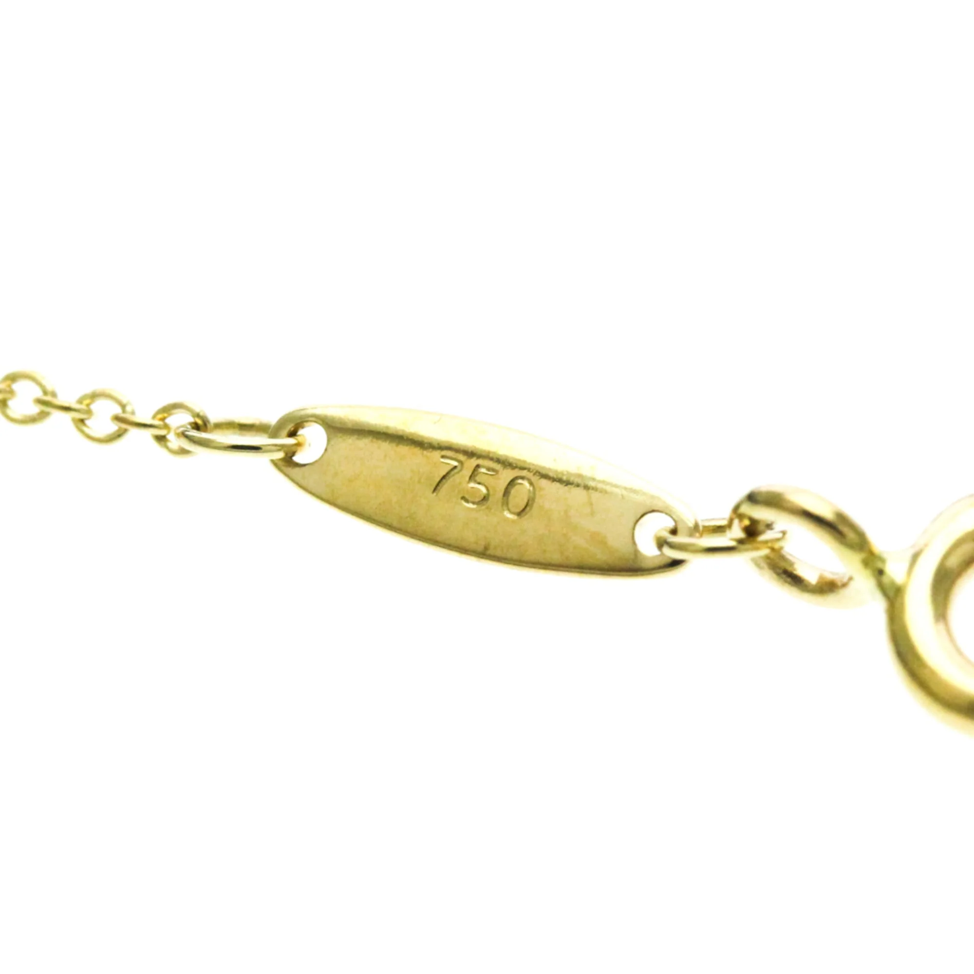 Cross Pendant Necklace 18K Yellow Gold - Image 8