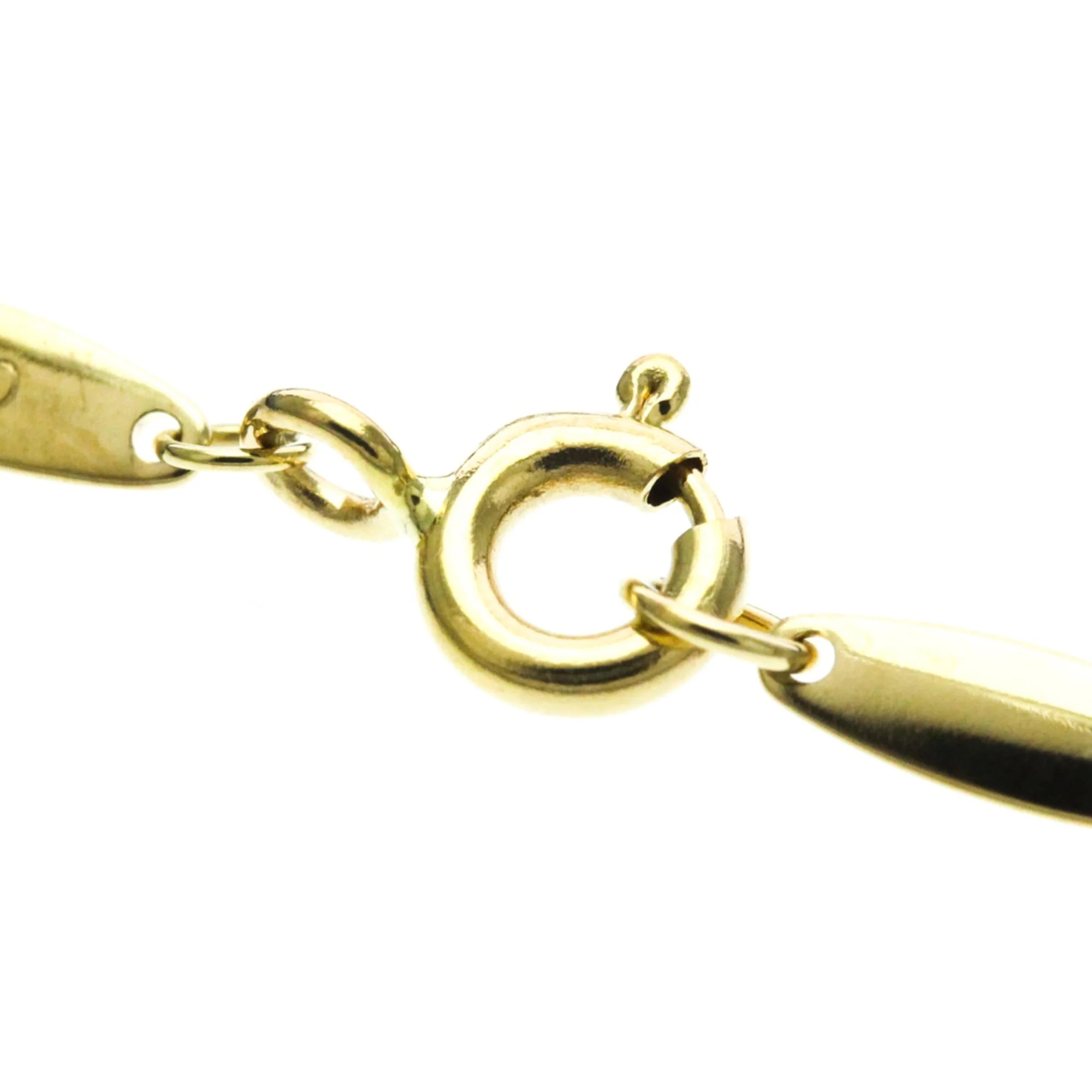 Cross Pendant Necklace 18K Yellow Gold - Image 9