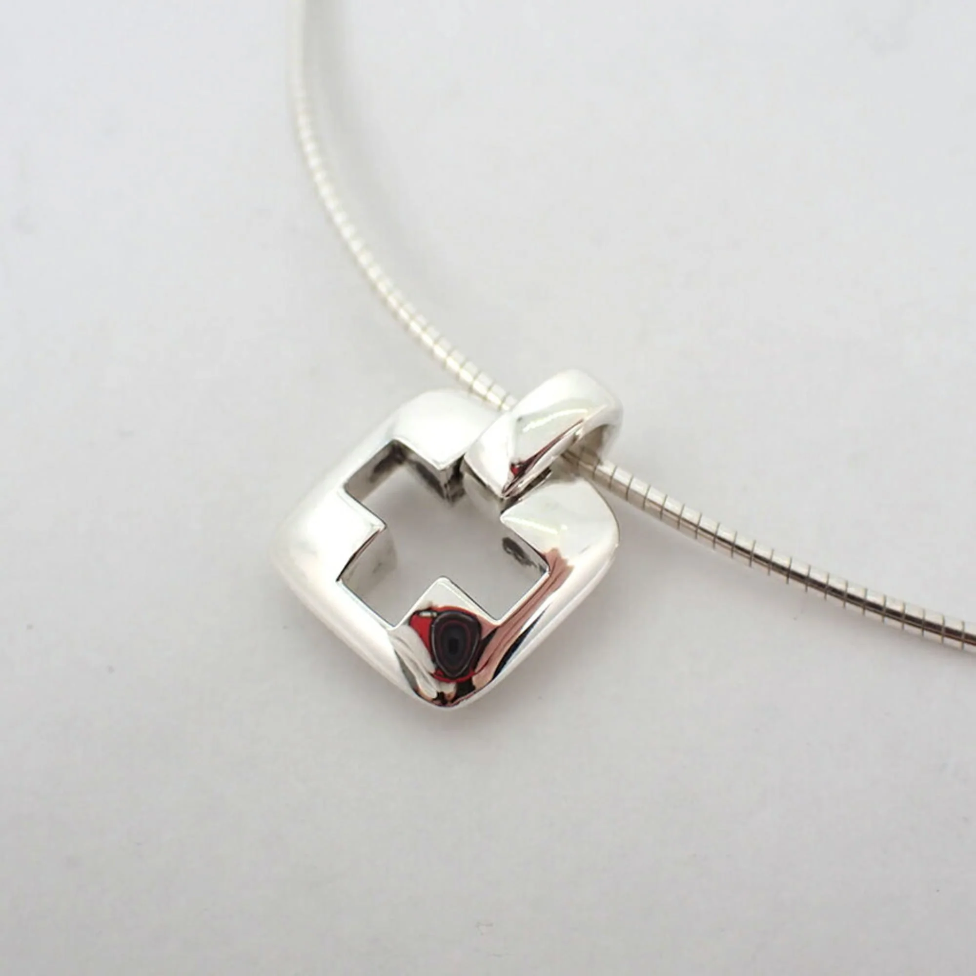 Cross Pendant Necklace Sterling Silver - Image 7