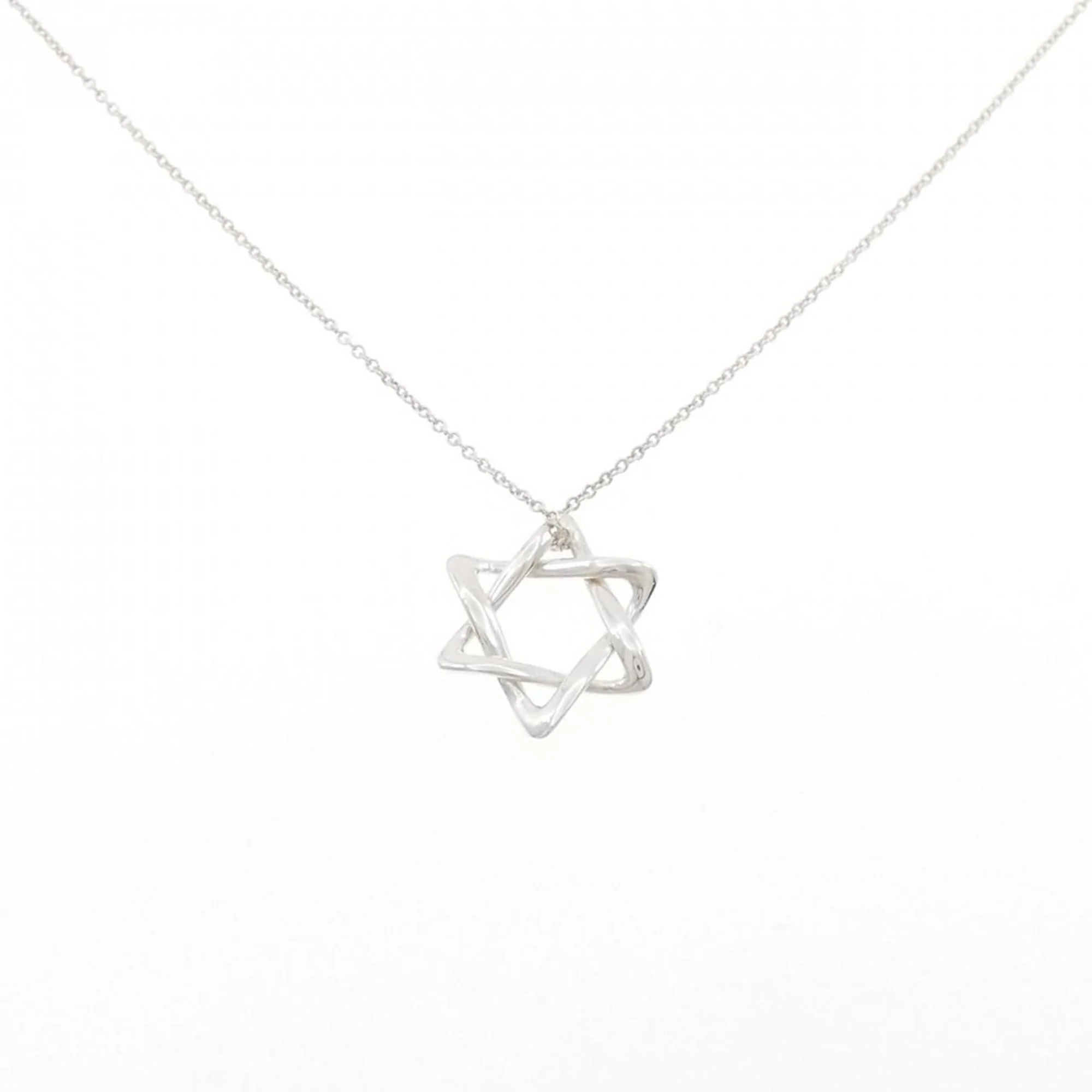 David Pendant Necklace Sterling Silver