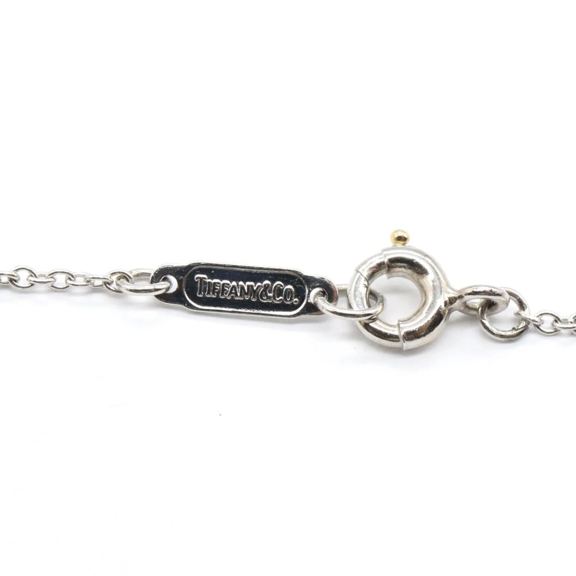 Dots Pendant Necklace 18K White Gold with Diamond - Image 3