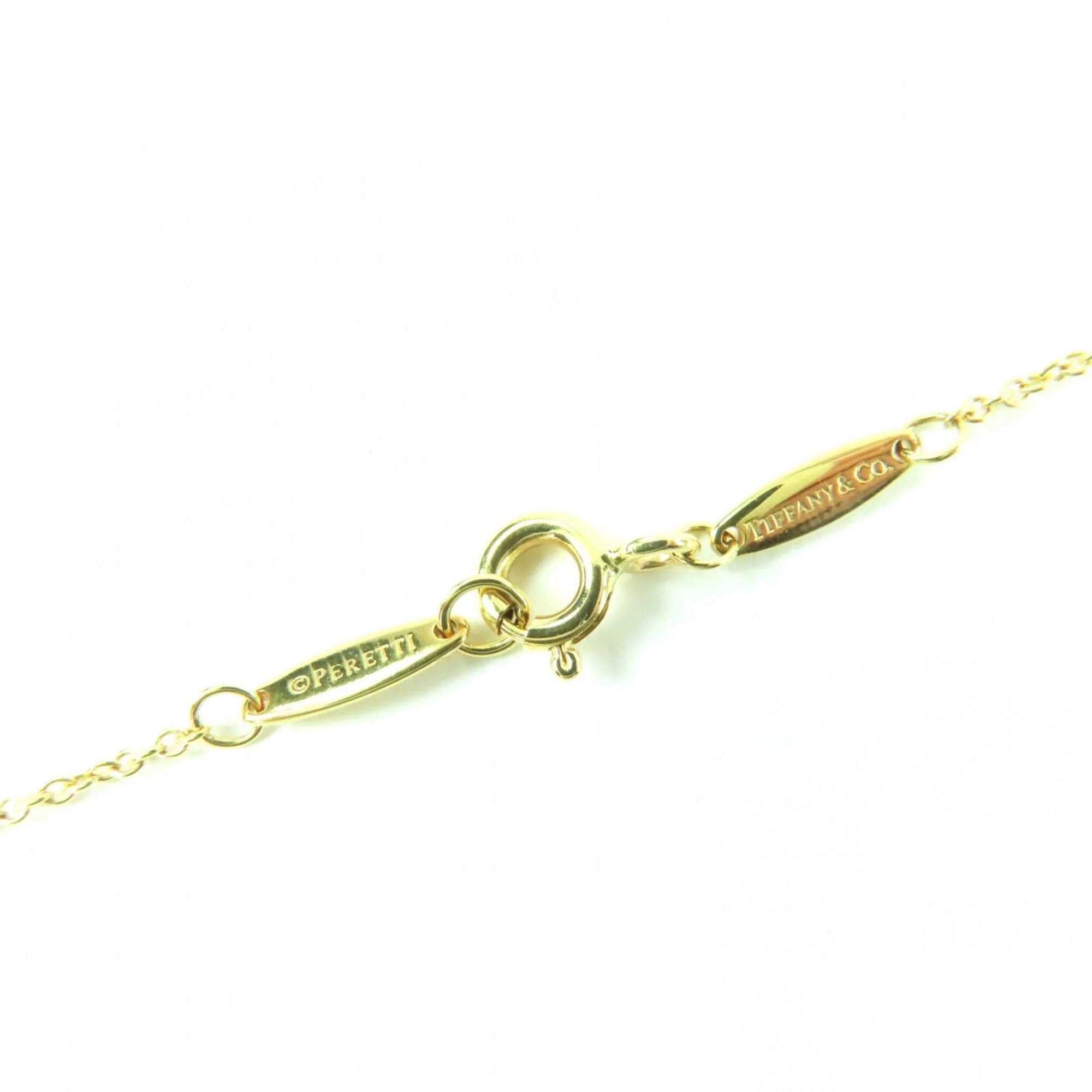 Elsa Peretti Diamond by the Yard Pendant Watch 18K Gold 4.25mm - Image 6