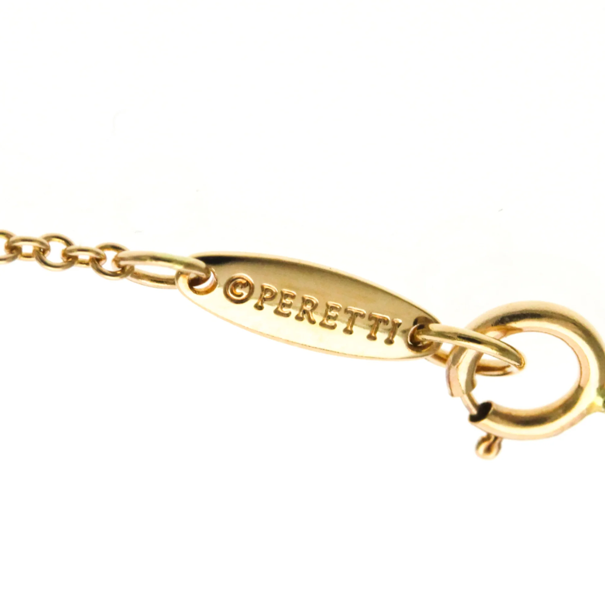 Elsa Peretti Diamonds By The Yard Pendant Necklace 18K Rose Gold and Diamond - Image 9