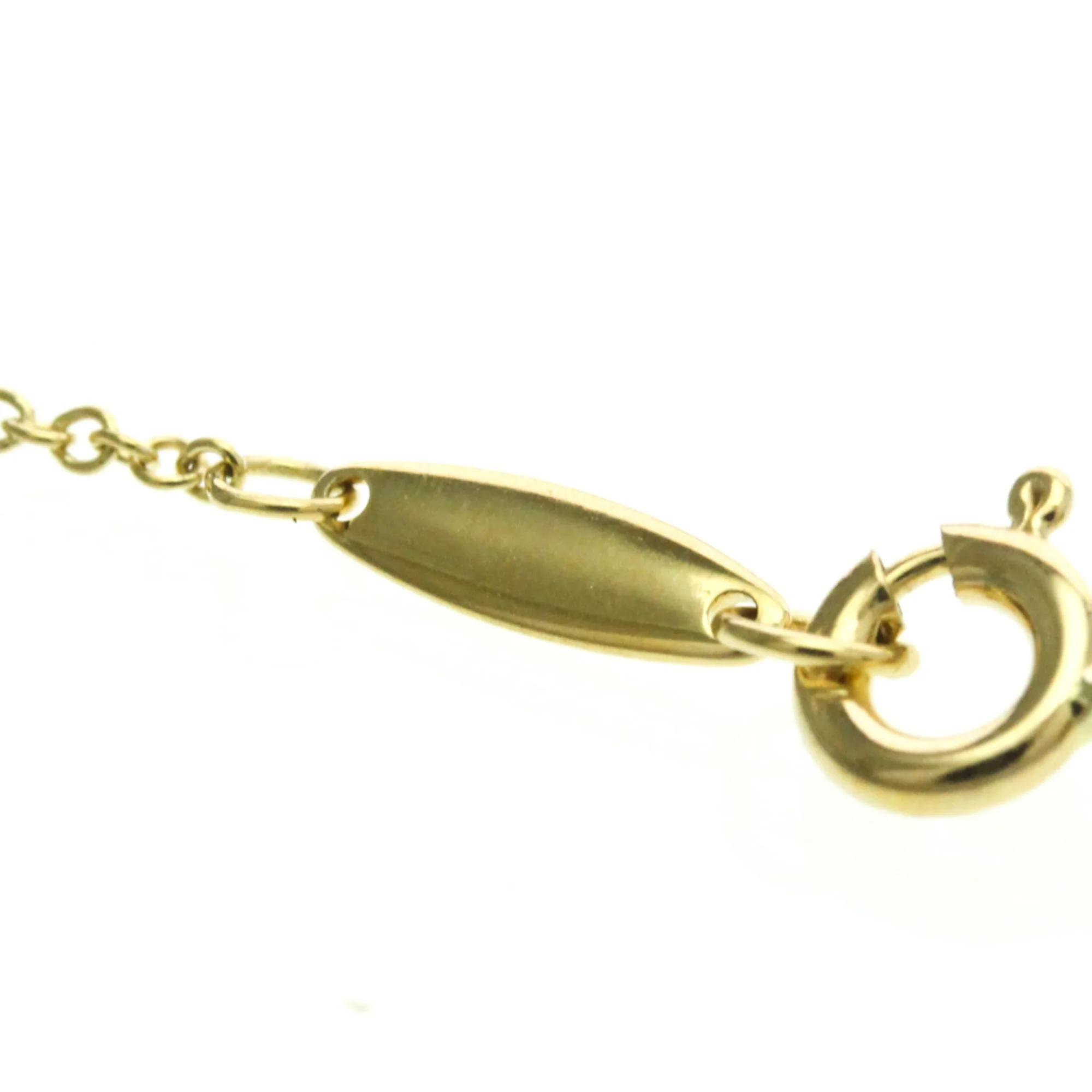 Elsa Peretti Diamonds By The Yard Pendant Necklace 18K Yellow Gold and Diamond - Image 9