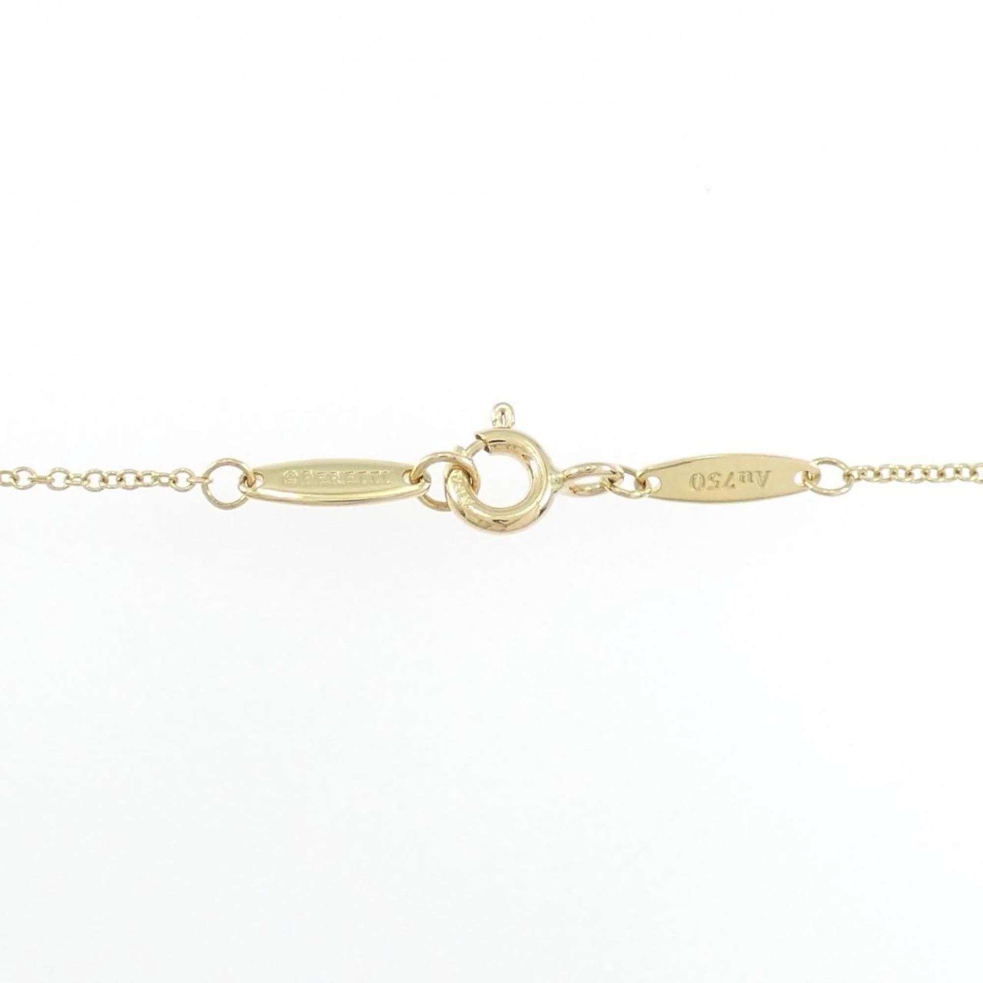 Elsa Peretti Diamonds By The Yard Pendant Necklace 18K Yellow Gold and Diamond - Image 5