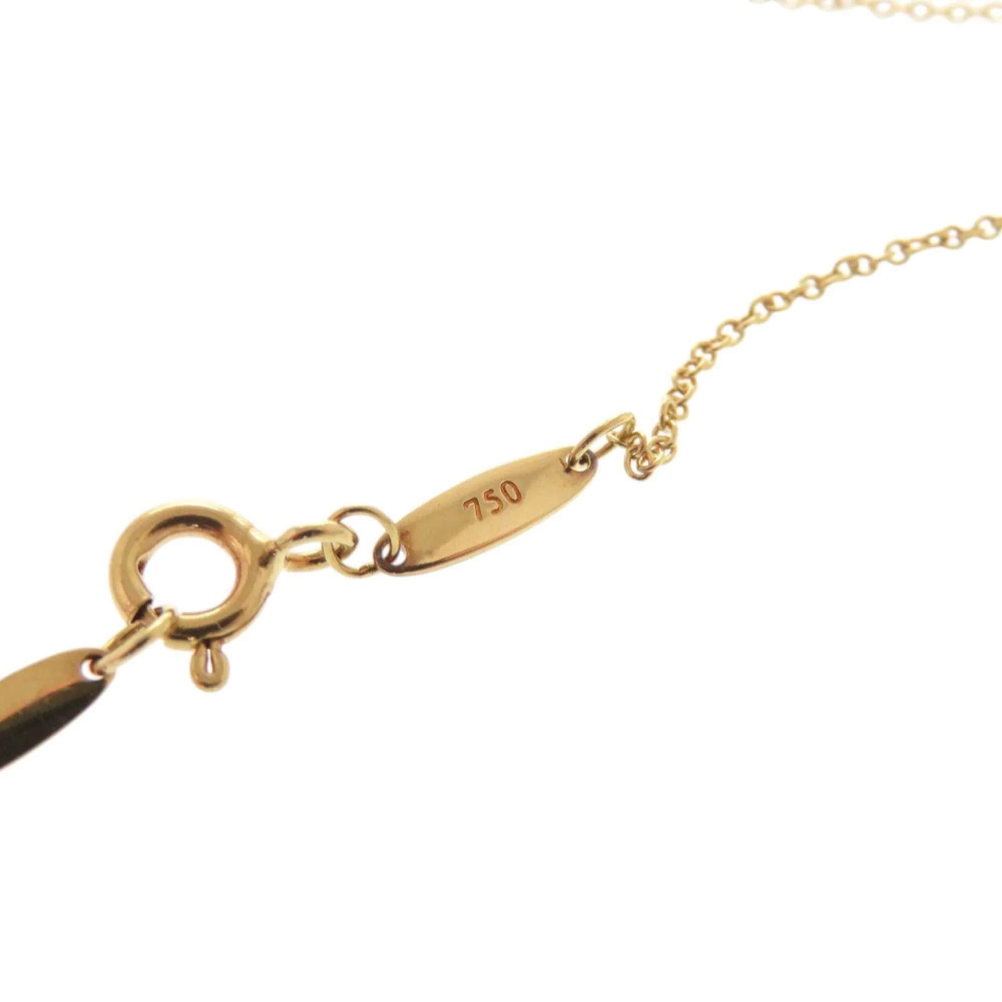 Elsa Peretti Diamonds By The Yard Pendant Necklace 18K Yellow Gold and Diamond - Image 6