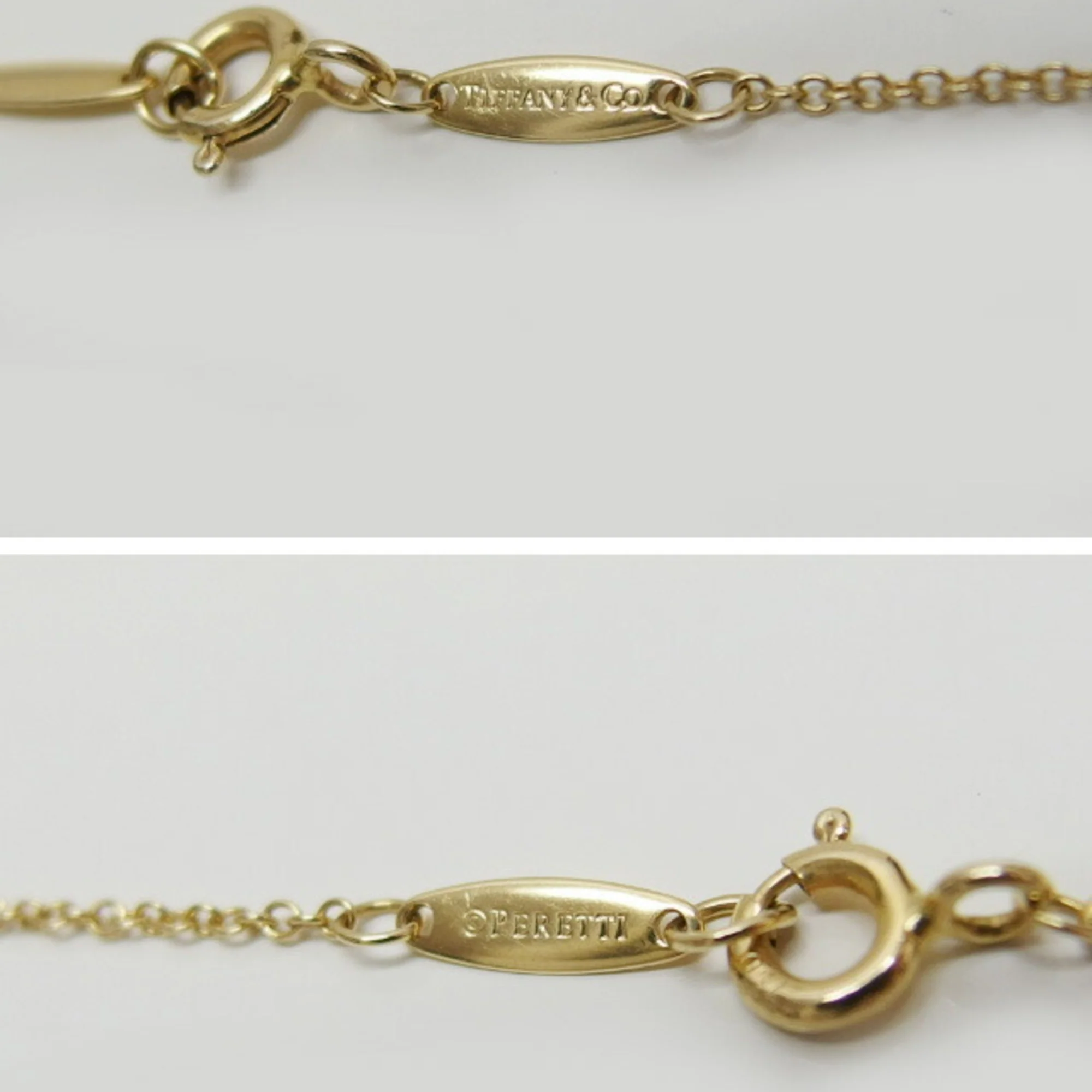 Elsa Peretti Diamonds By The Yard Pendant Necklace 18K Yellow Gold and Diamond - Image 6