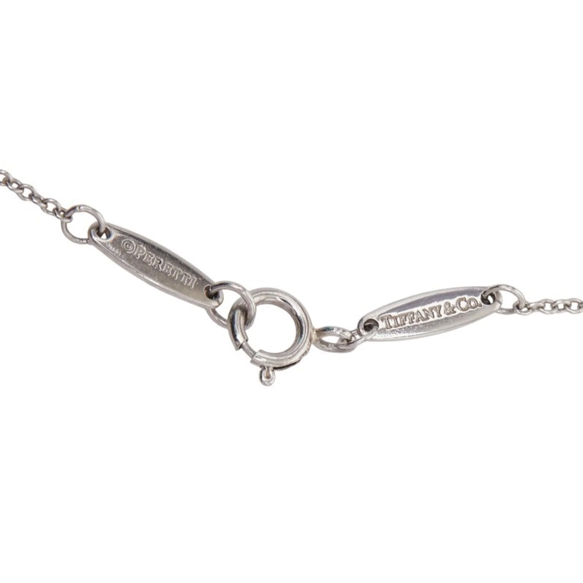 Elsa Peretti Diamonds By The Yard Pendant Necklace Platinum - Image 5