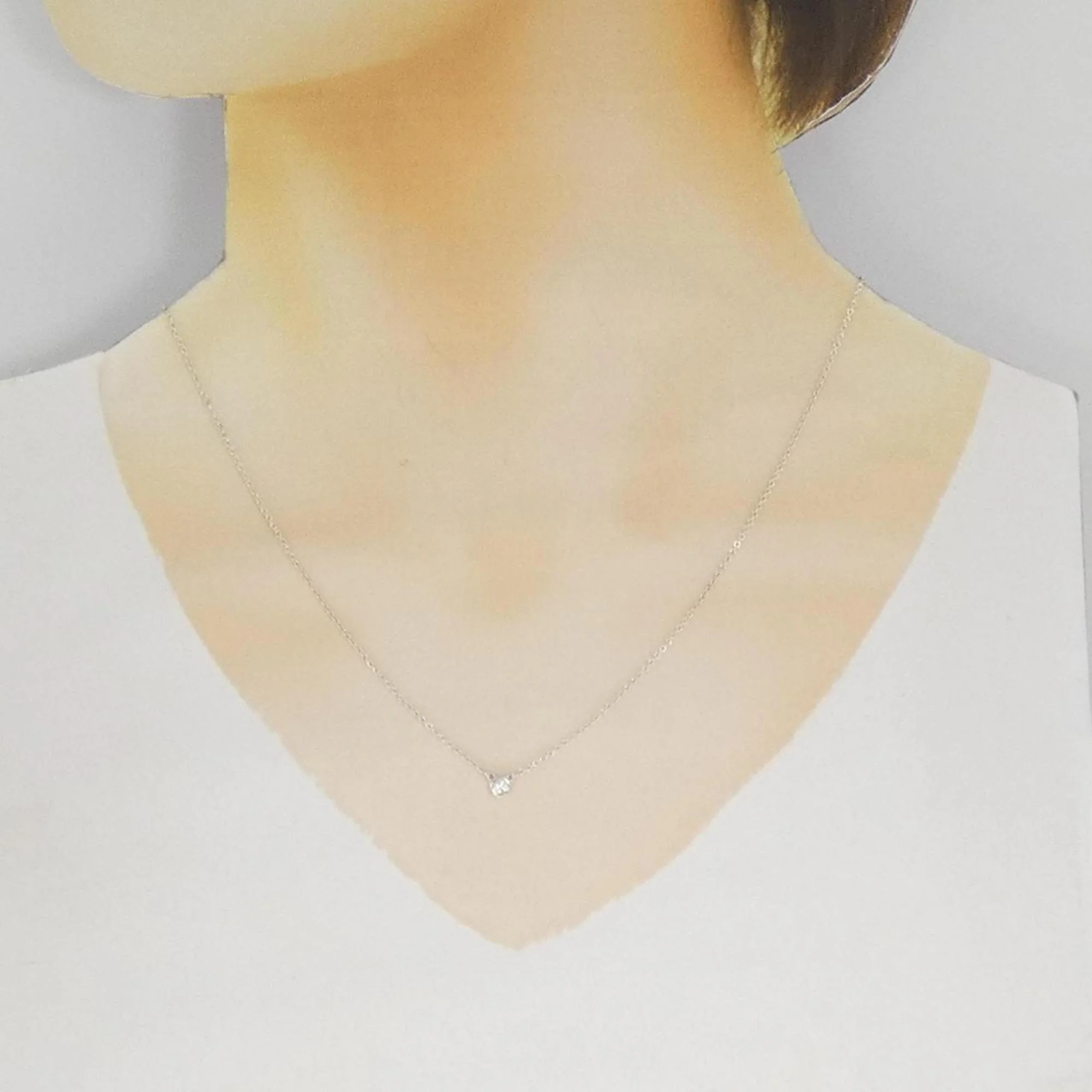 Elsa Peretti Diamonds By The Yard Pendant Necklace Sterling Silver and Diamond - Image 6