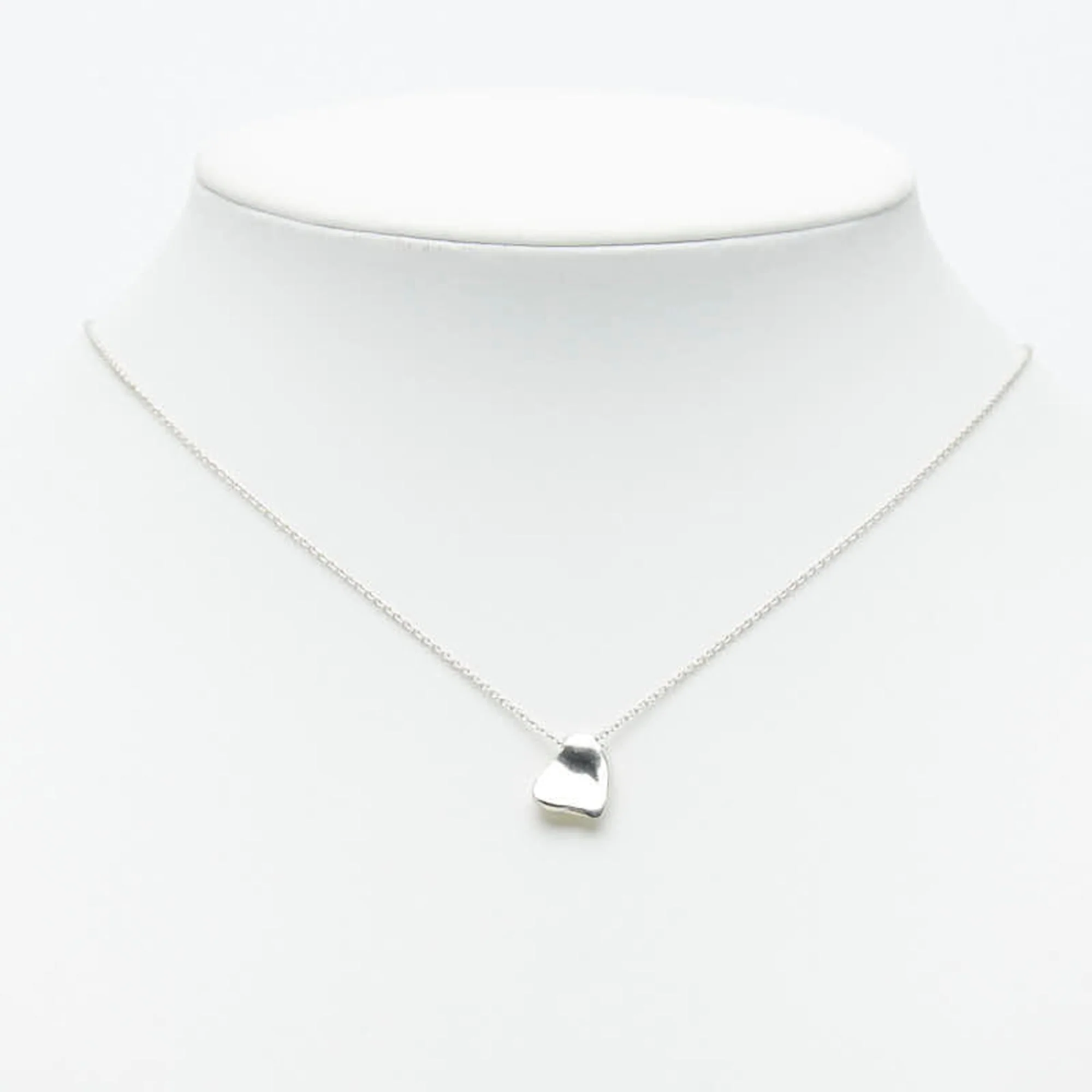 Elsa Peretti Pendant Necklace Sterling Silver 11.8mm - Image 8