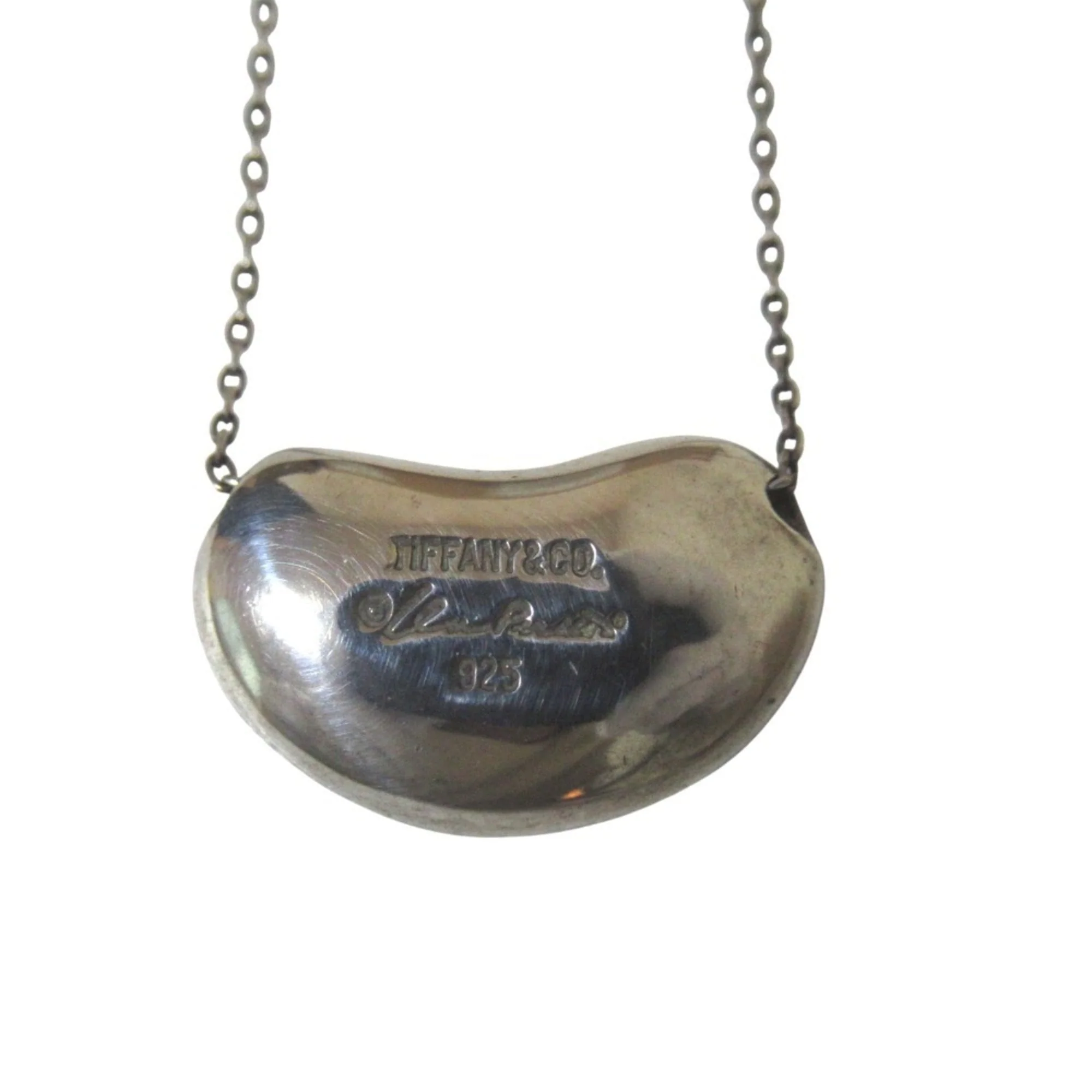 Elsa Peretti Pendant Necklace Sterling Silver 11mm - Image 2