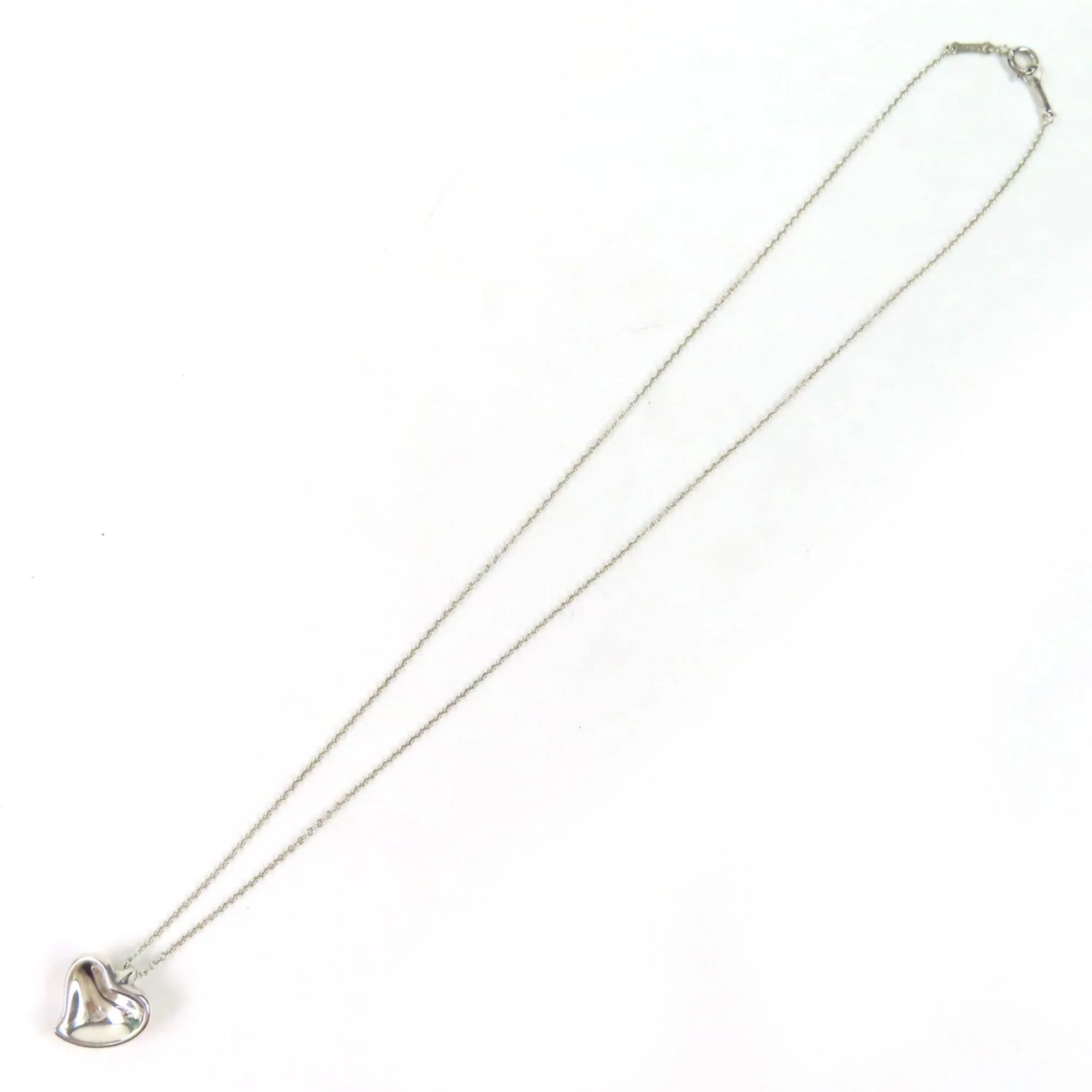 Elsa Peretti Pendant Necklace Sterling Silver 12mm - Image 4