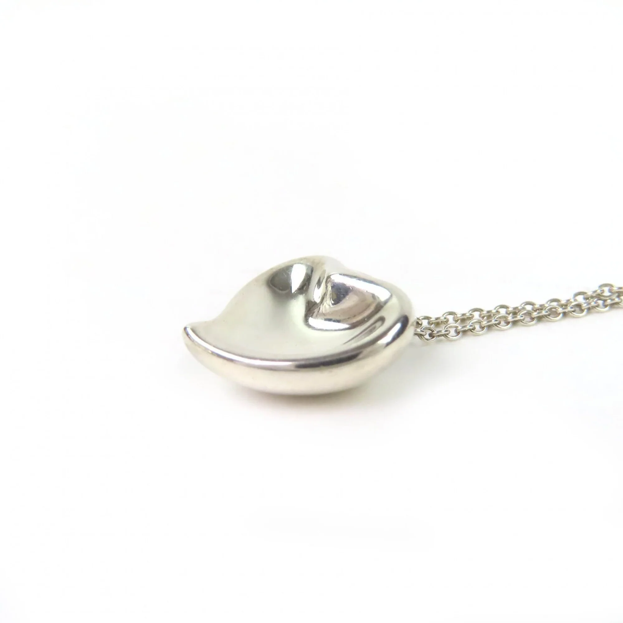 Elsa Peretti Pendant Necklace Sterling Silver 12mm - Image 6