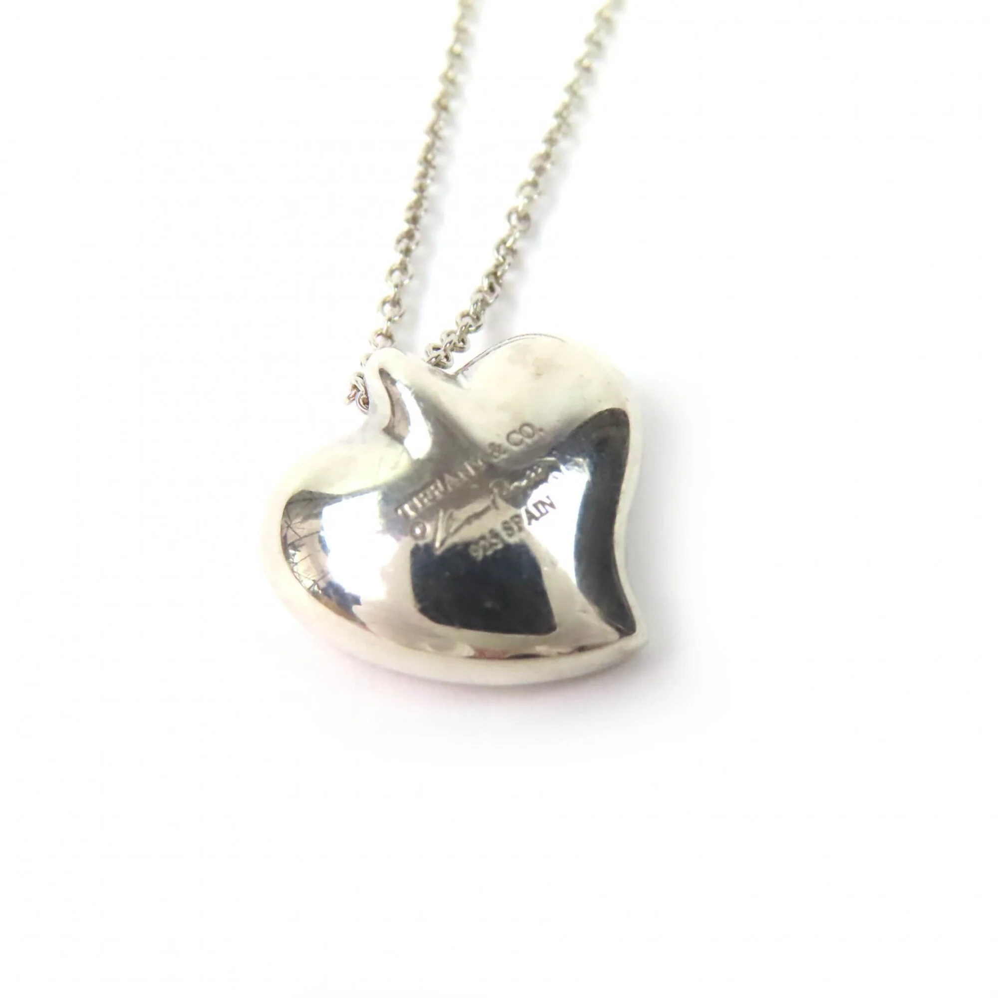 Elsa Peretti Pendant Necklace Sterling Silver 12mm - Image 7