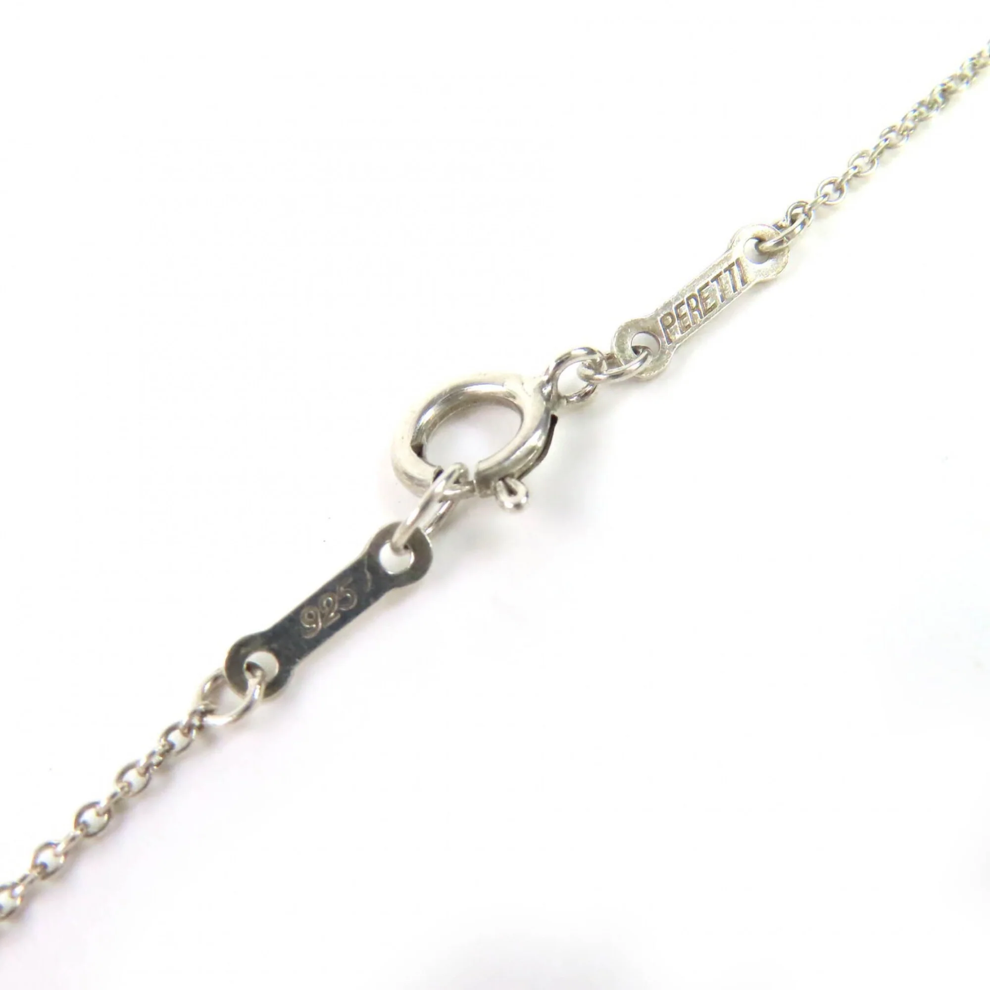 Elsa Peretti Pendant Necklace Sterling Silver 12mm - Image 9