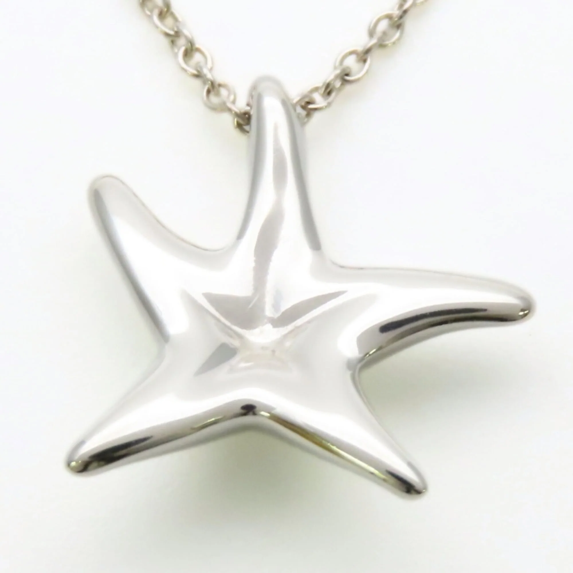 Elsa Peretti Pendant Necklace Sterling Silver 15.6mm - Image 4