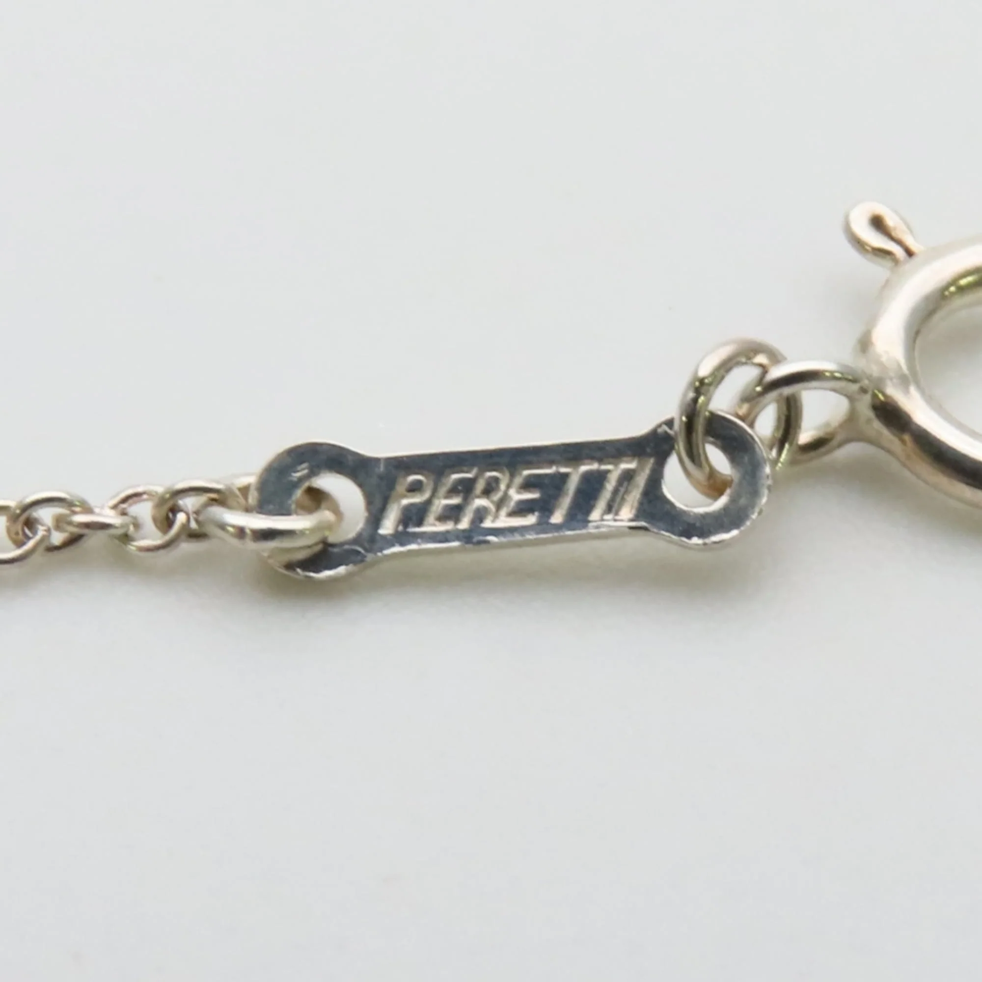 Elsa Peretti Pendant Necklace Sterling Silver 15.6mm - Image 9