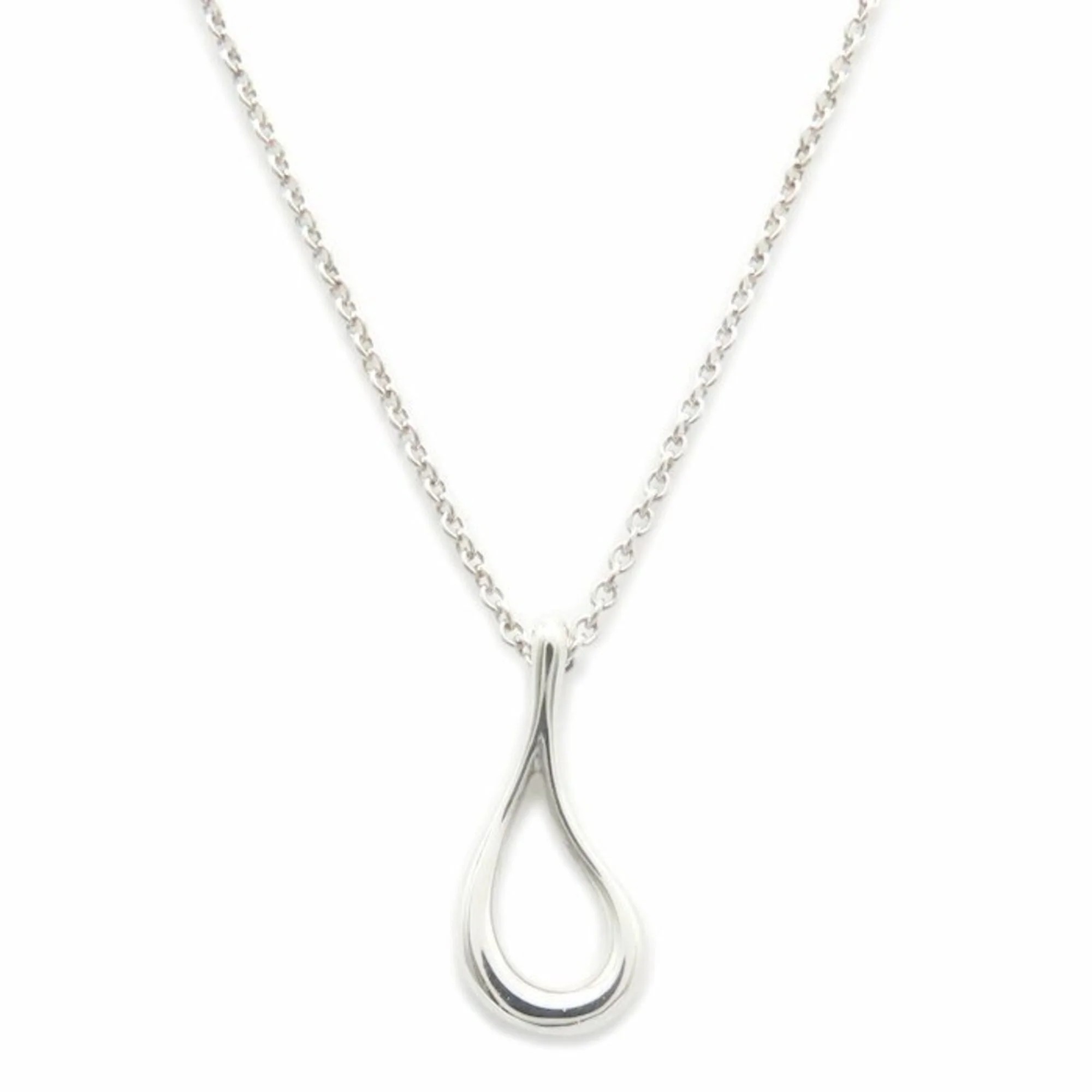 Elsa Peretti Pendant Necklace Sterling Silver 16.7mm
