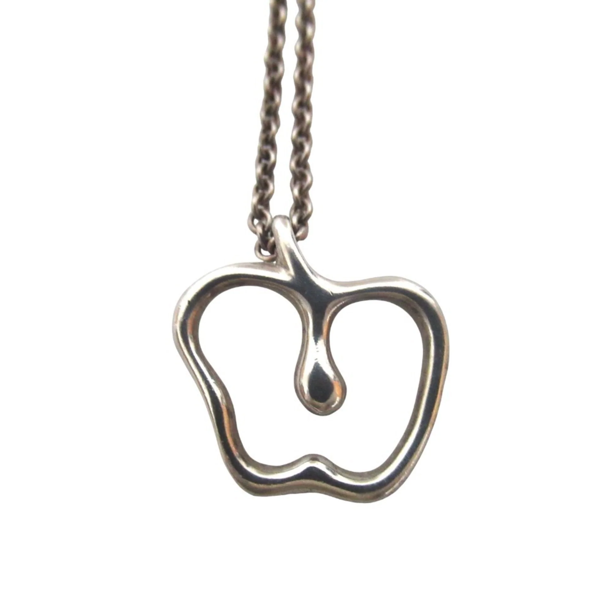 Elsa Peretti Pendant Necklace Sterling Silver 16mm - Image 2