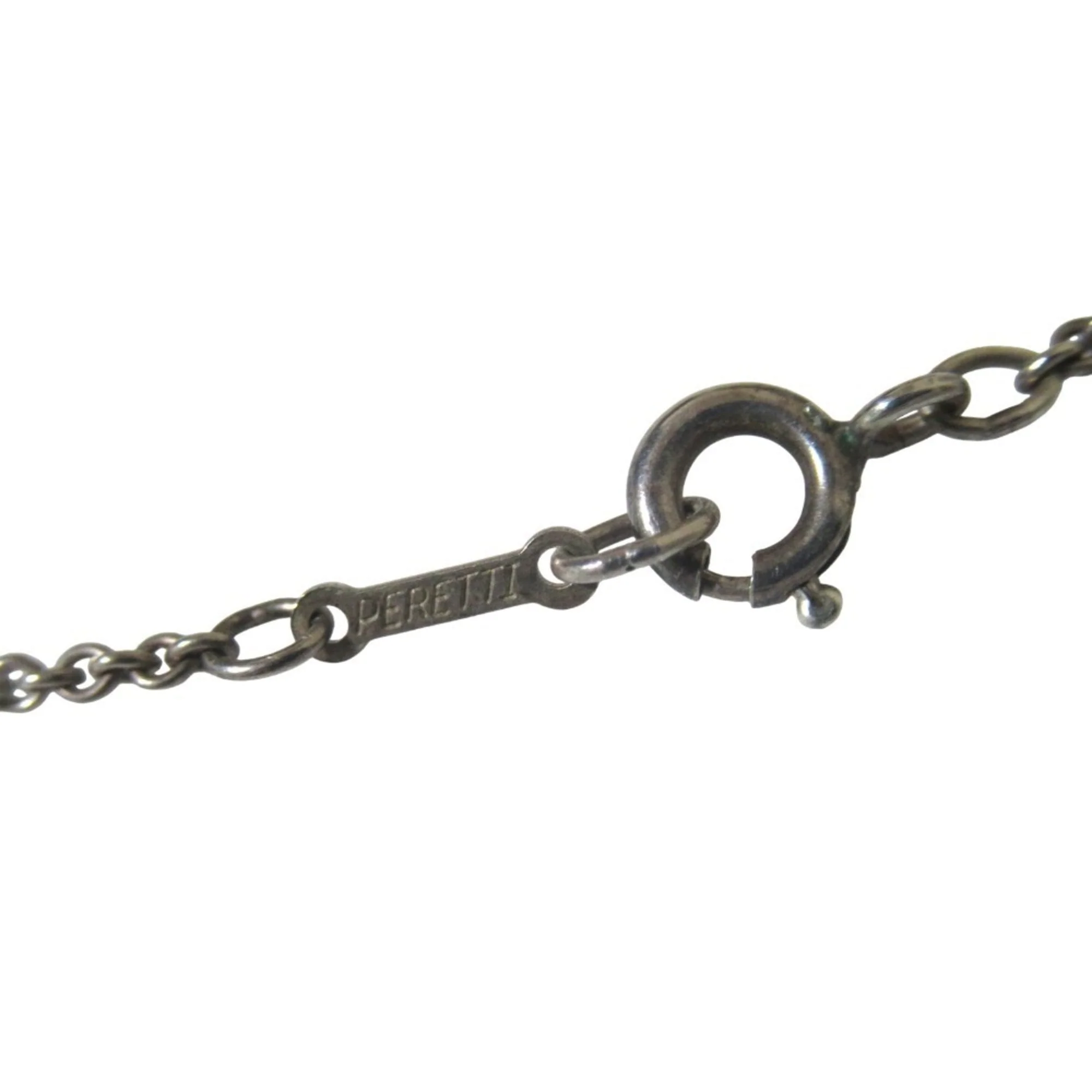 Elsa Peretti Pendant Necklace Sterling Silver 16mm - Image 5