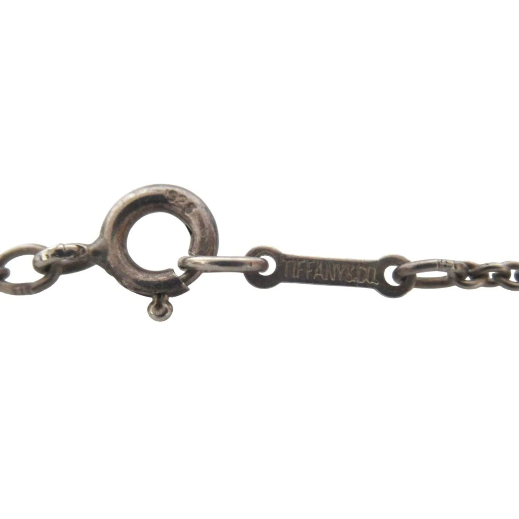 Elsa Peretti Pendant Necklace Sterling Silver 16mm - Image 6