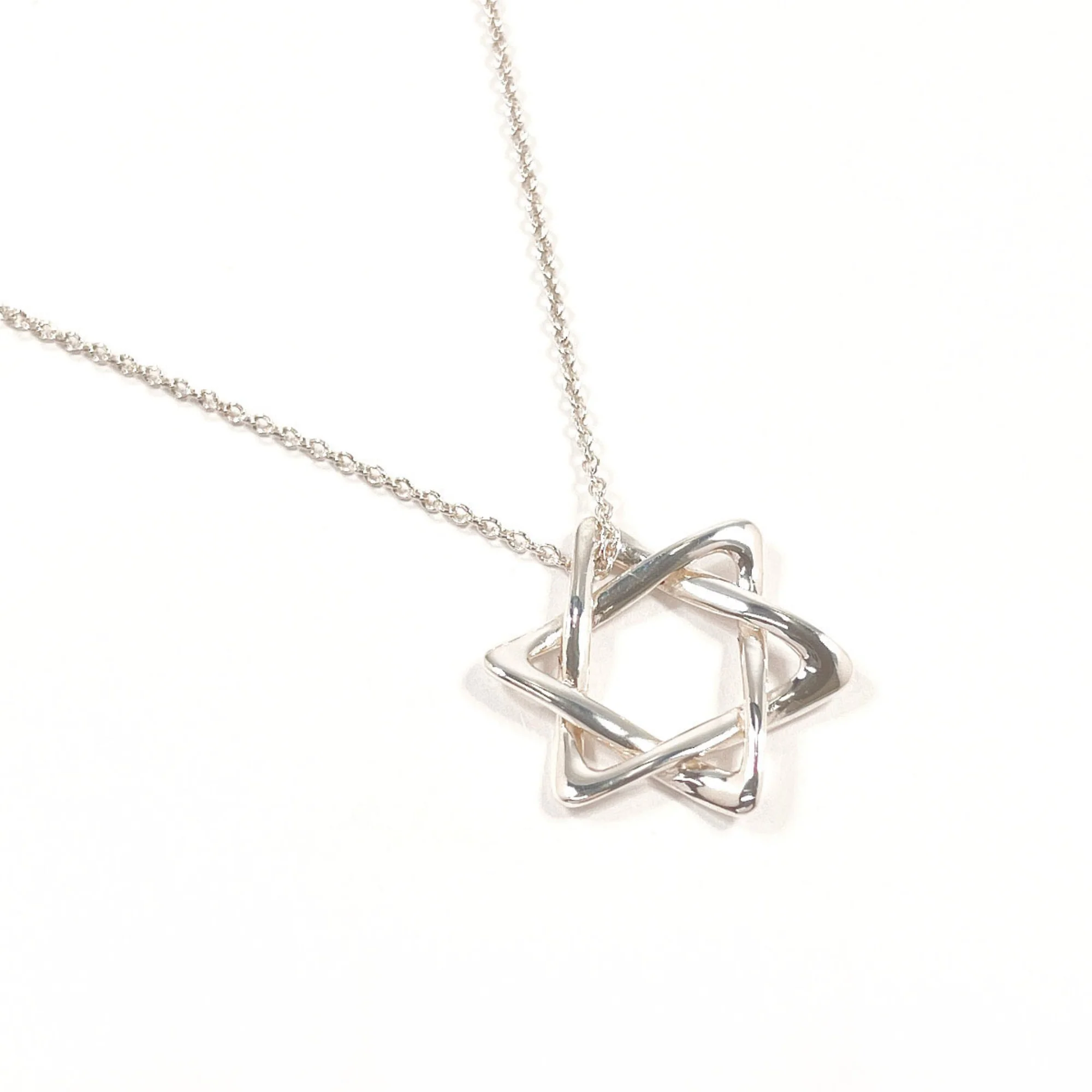 Elsa Peretti Pendant Necklace Sterling Silver 18mm