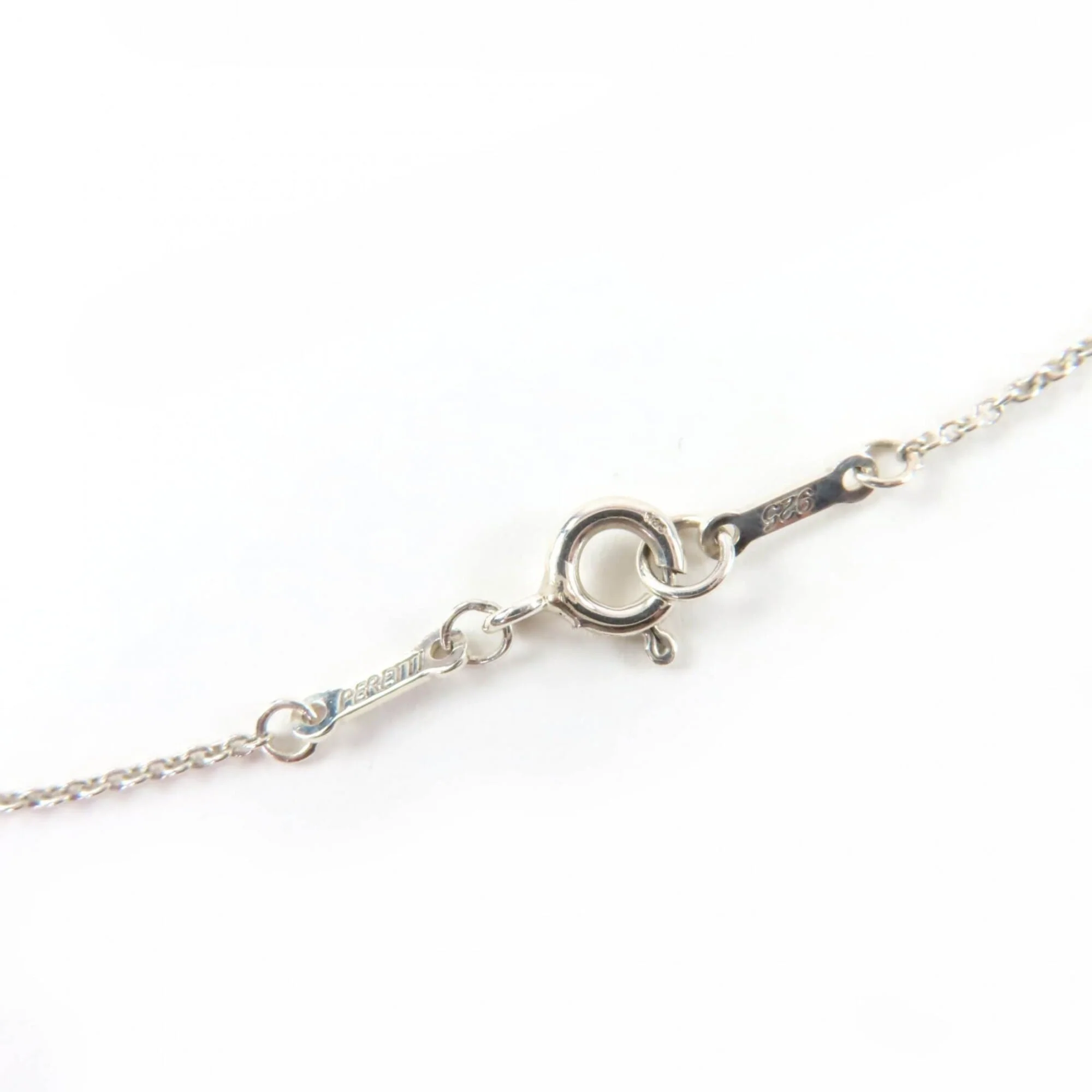 Elsa Peretti Pendant Necklace Sterling Silver 18mm - Image 7