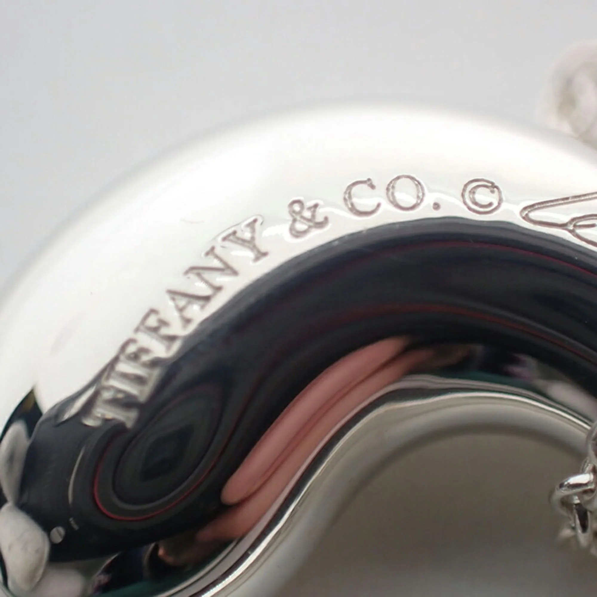 Eternal Circle Pendant Necklace Sterling Silver - Image 6