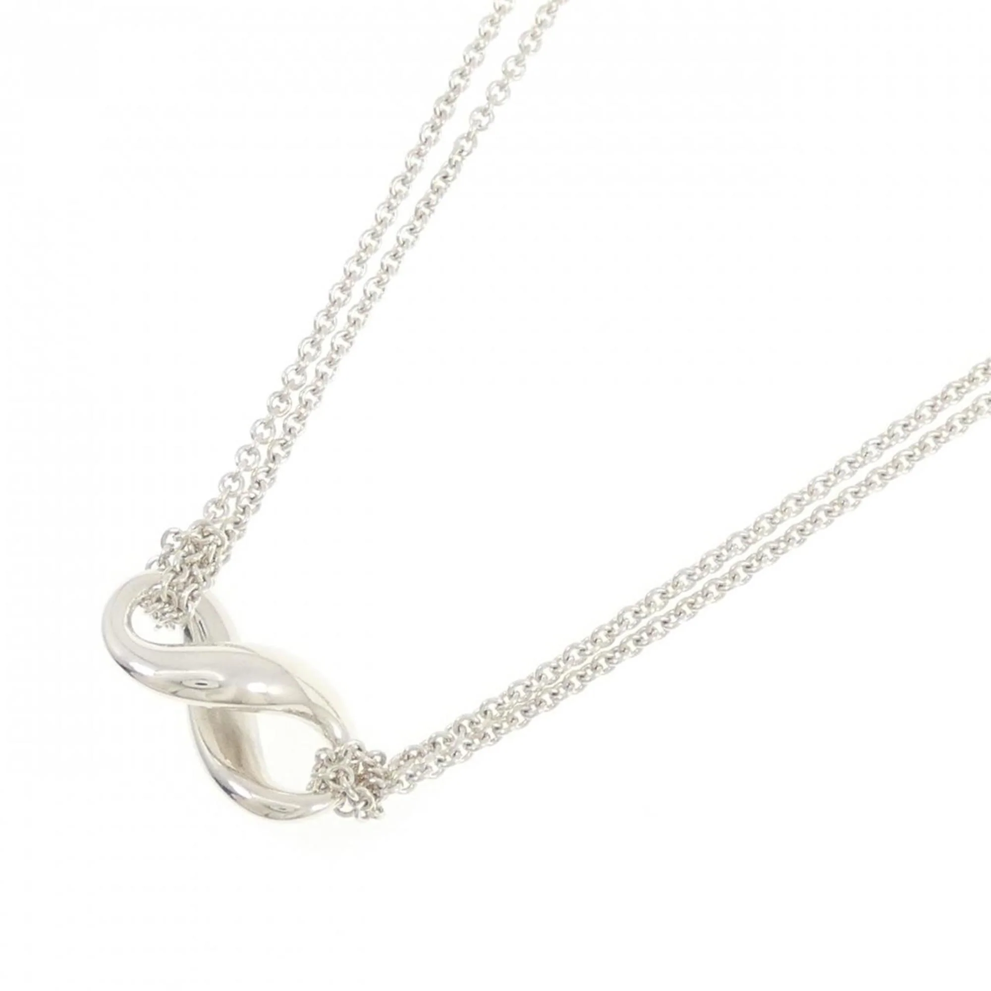 Figure 8 Pendant Necklace Sterling Silver - Image 2